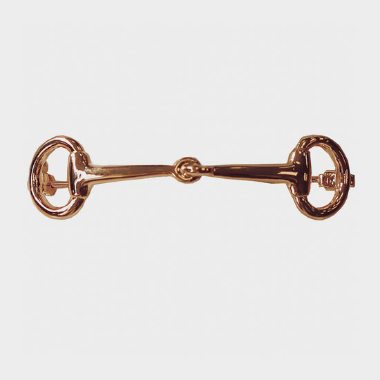 Snaffle Stock Pin Gold