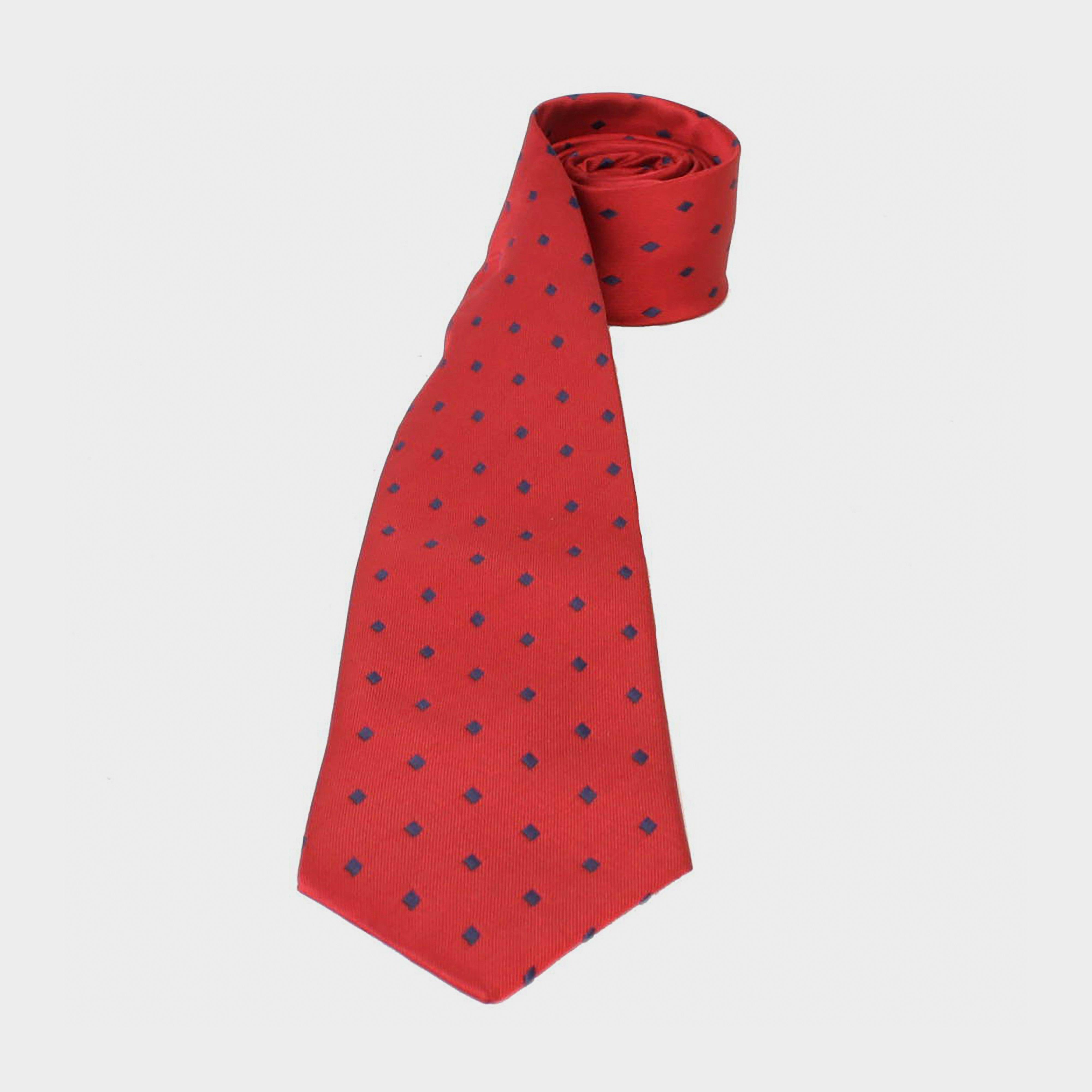 Childs Diamond Show Tie Burgundy/Navy