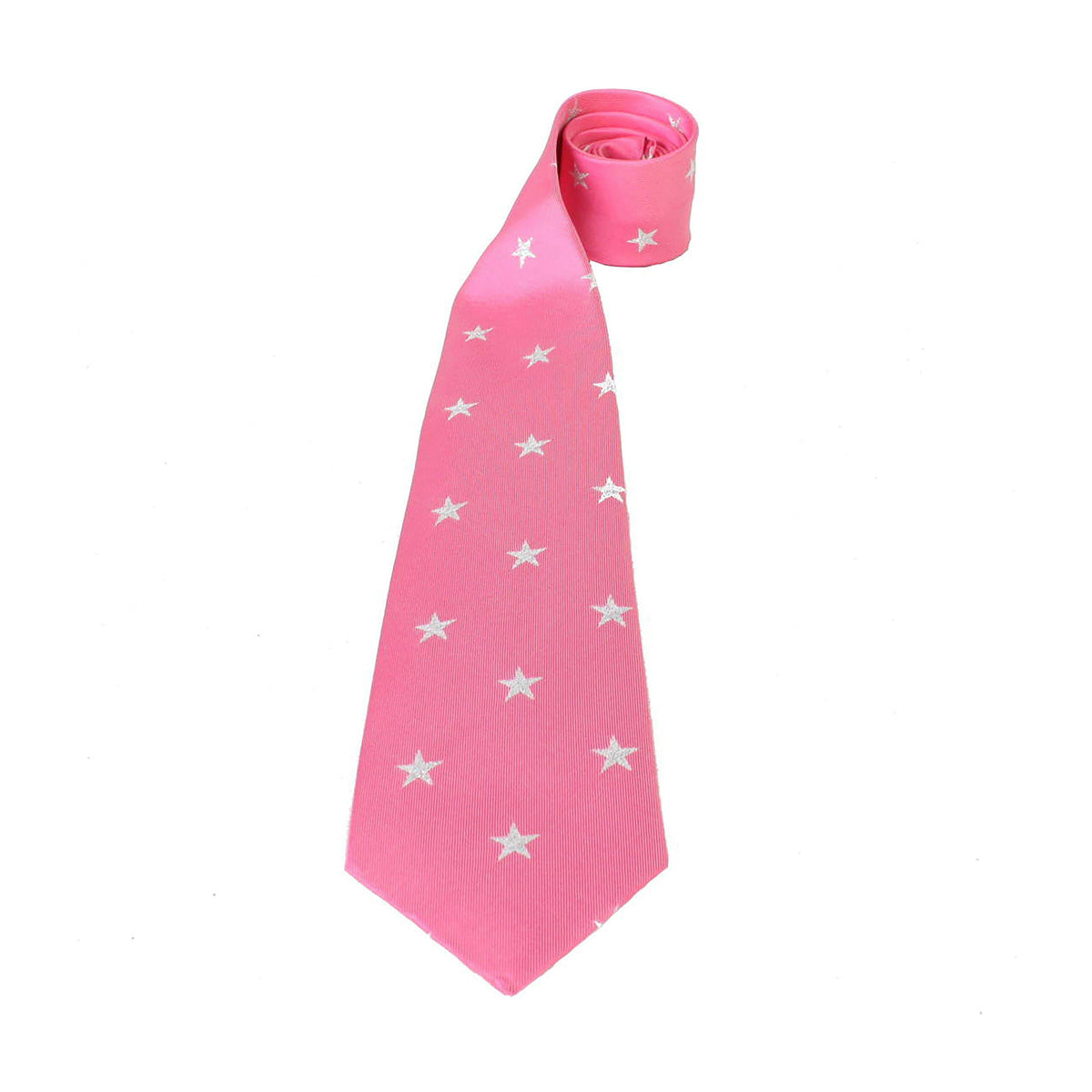 Childs Stars Show Tie Fucshia/Silver