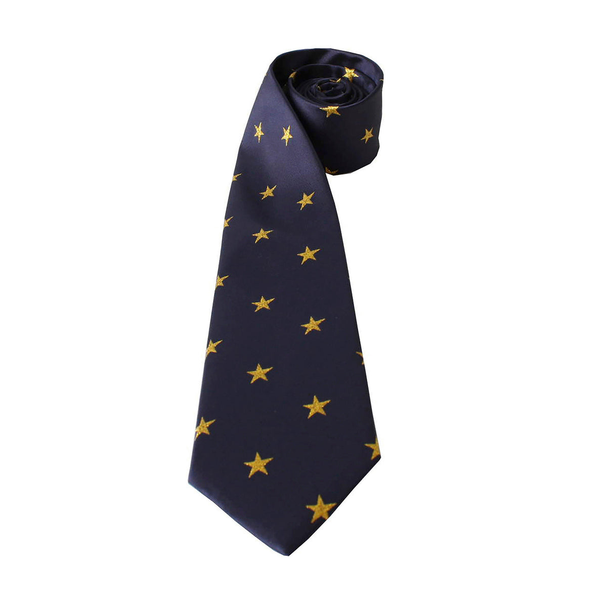Childs Stars Show Tie Navy/Gold