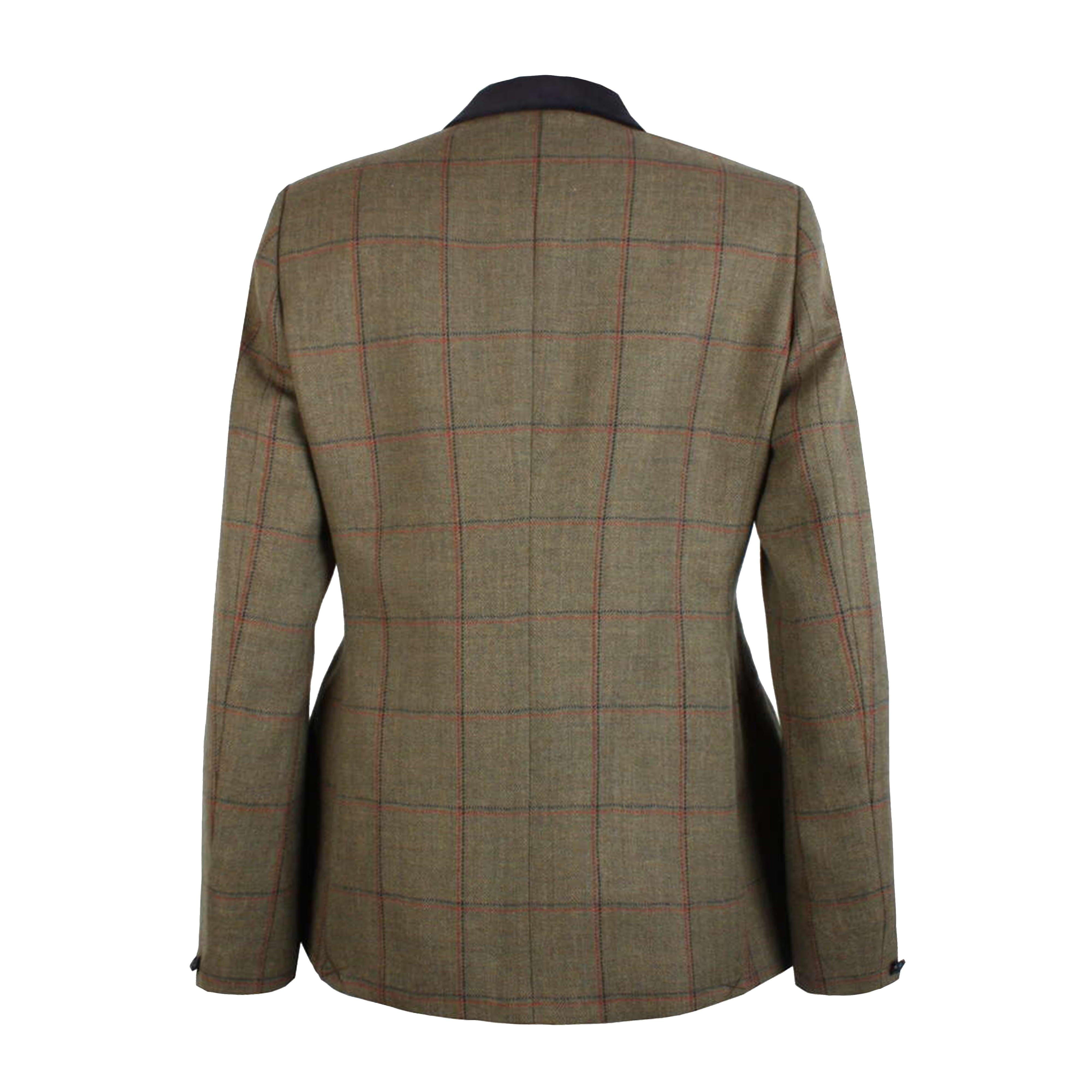 Launton Deluxe Tweed Riding Jacket Green