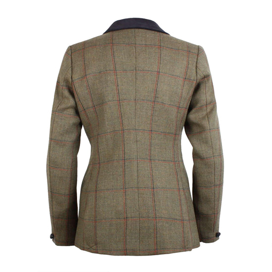 Junior Launton Deluxe Tweed Riding Jacket Green