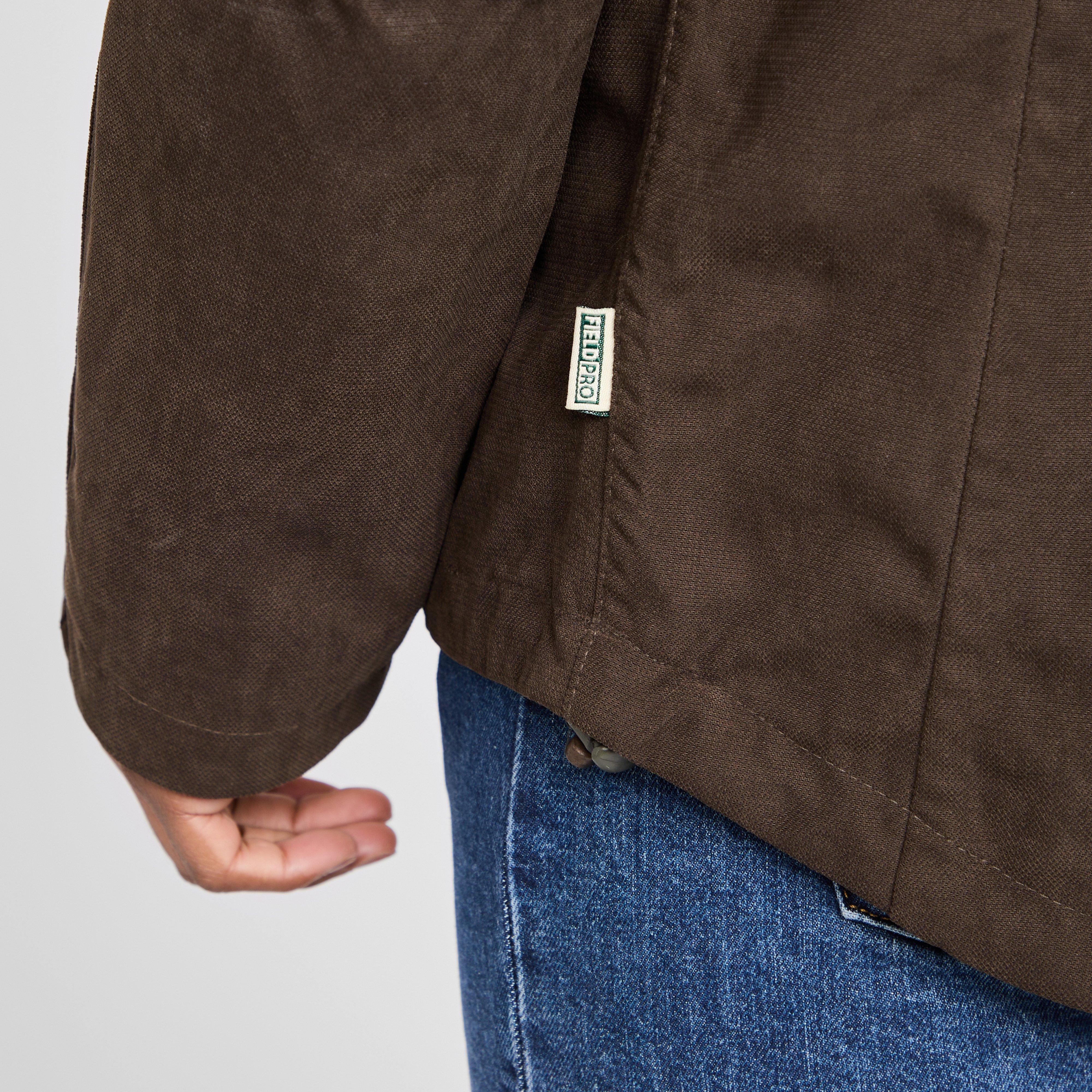 Mens Struther Waterproof Zip Jacket Dark Green