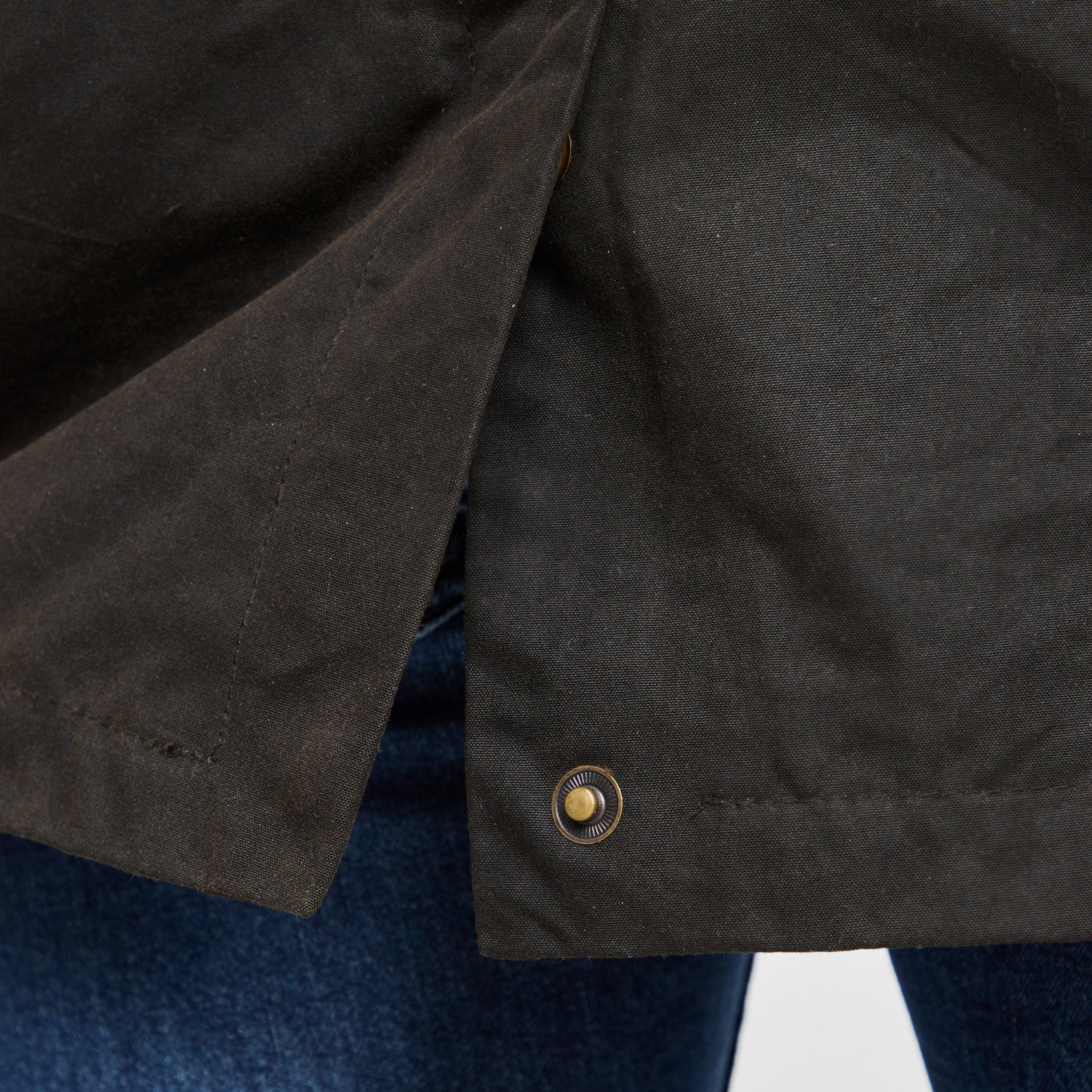 Mens Caledonia Wax Jacket Antique Olive