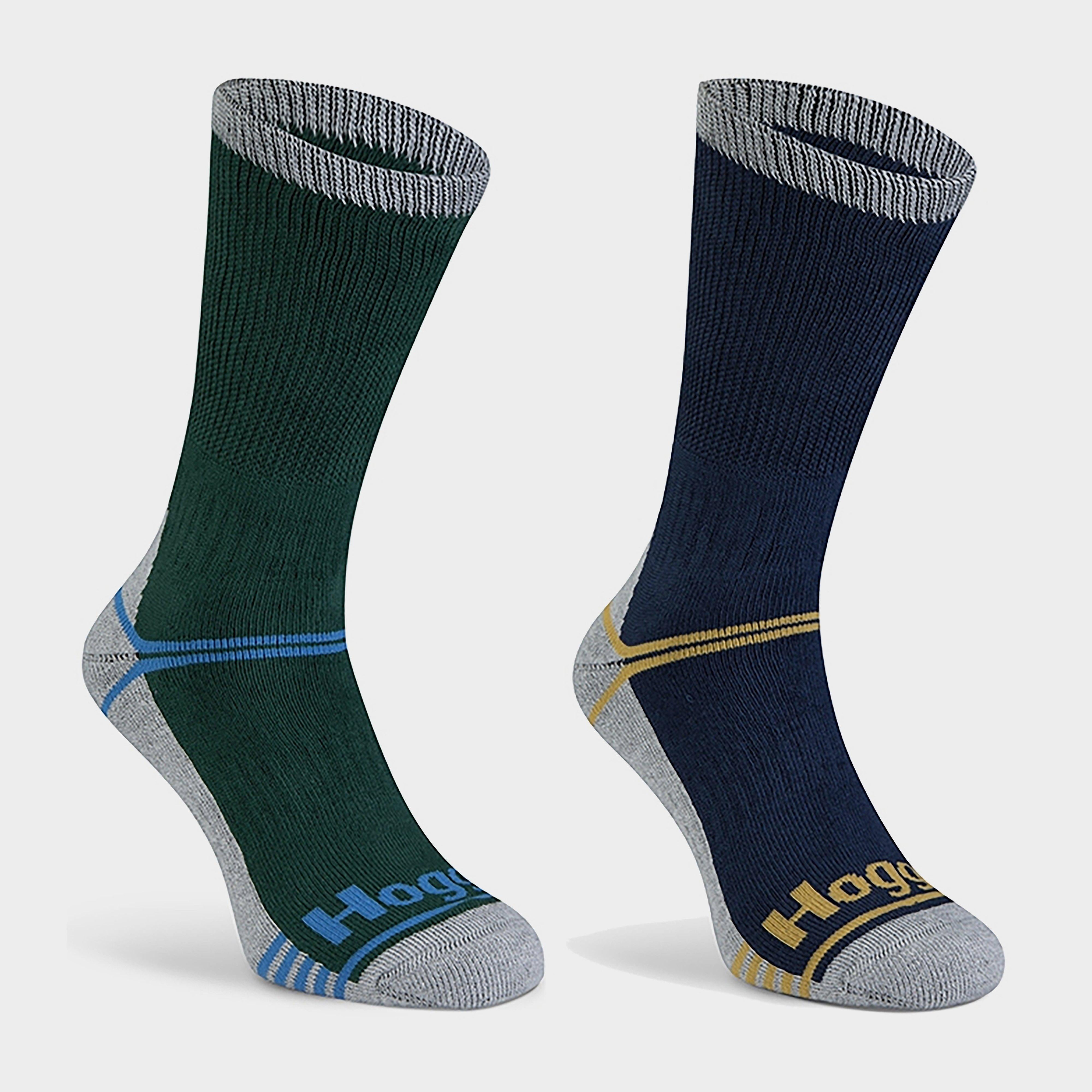 Field & Outdoor Coolmax Socks Green/Navy