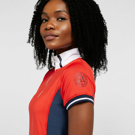 Womens Brilliant Event Shirt Intense Red