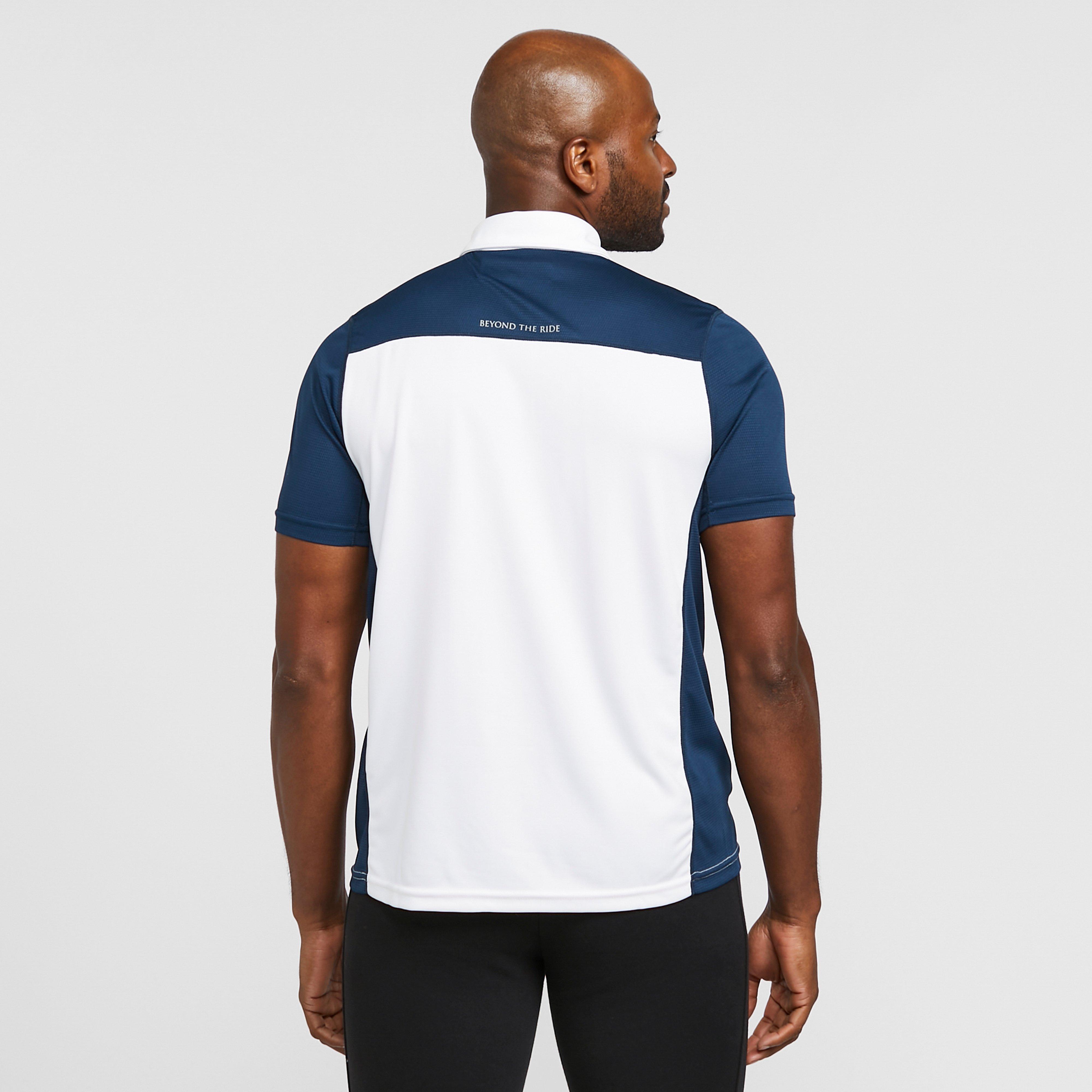 Mens Scott Tech Top White/Navy