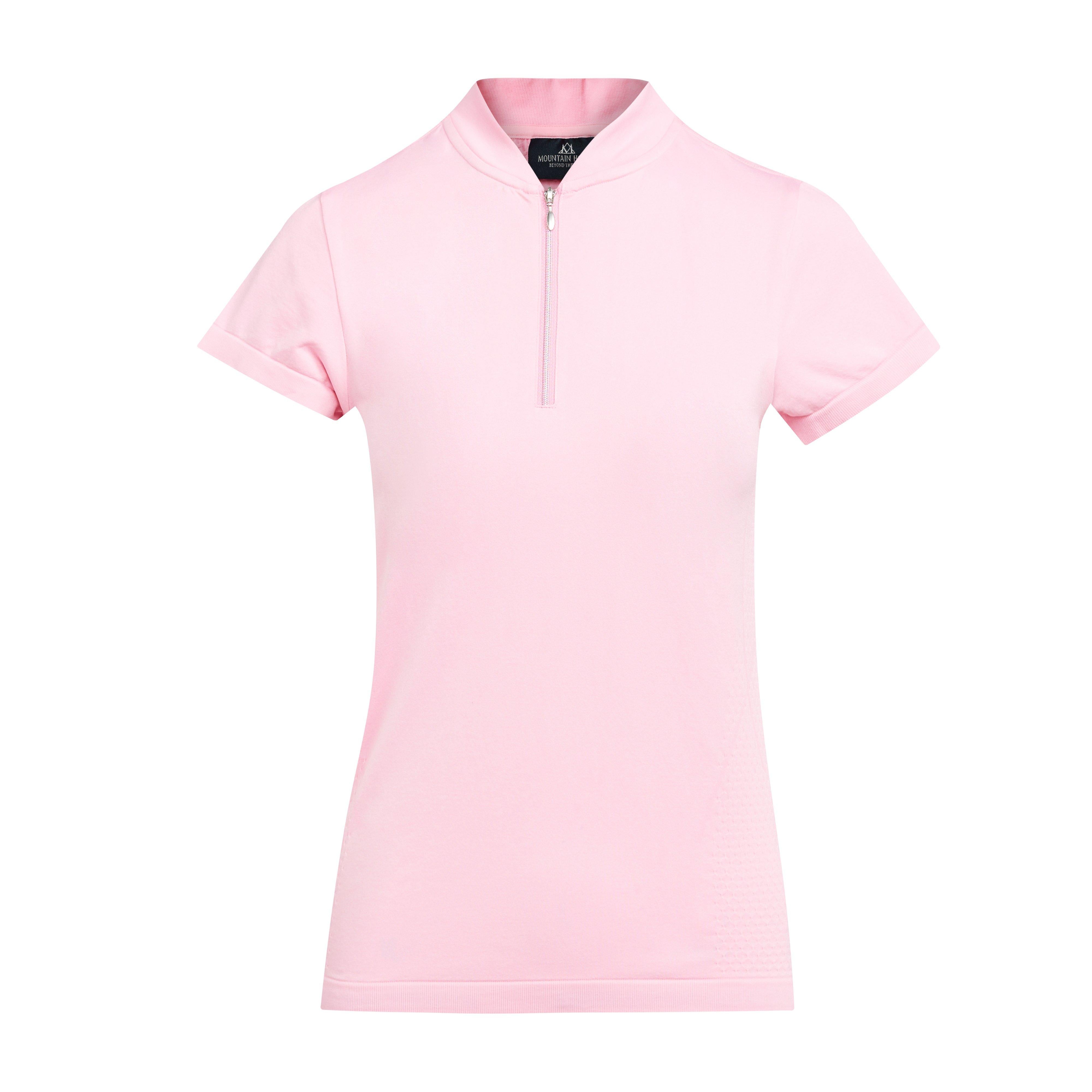 Womens Charm Tech Top Pink