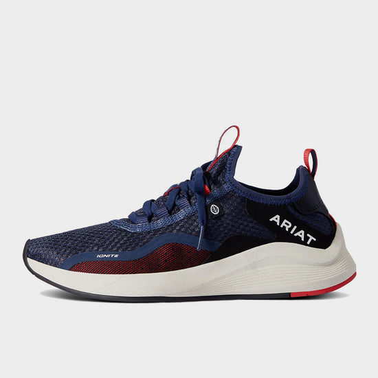 Womens Ignite Lace Trainers Team Navy