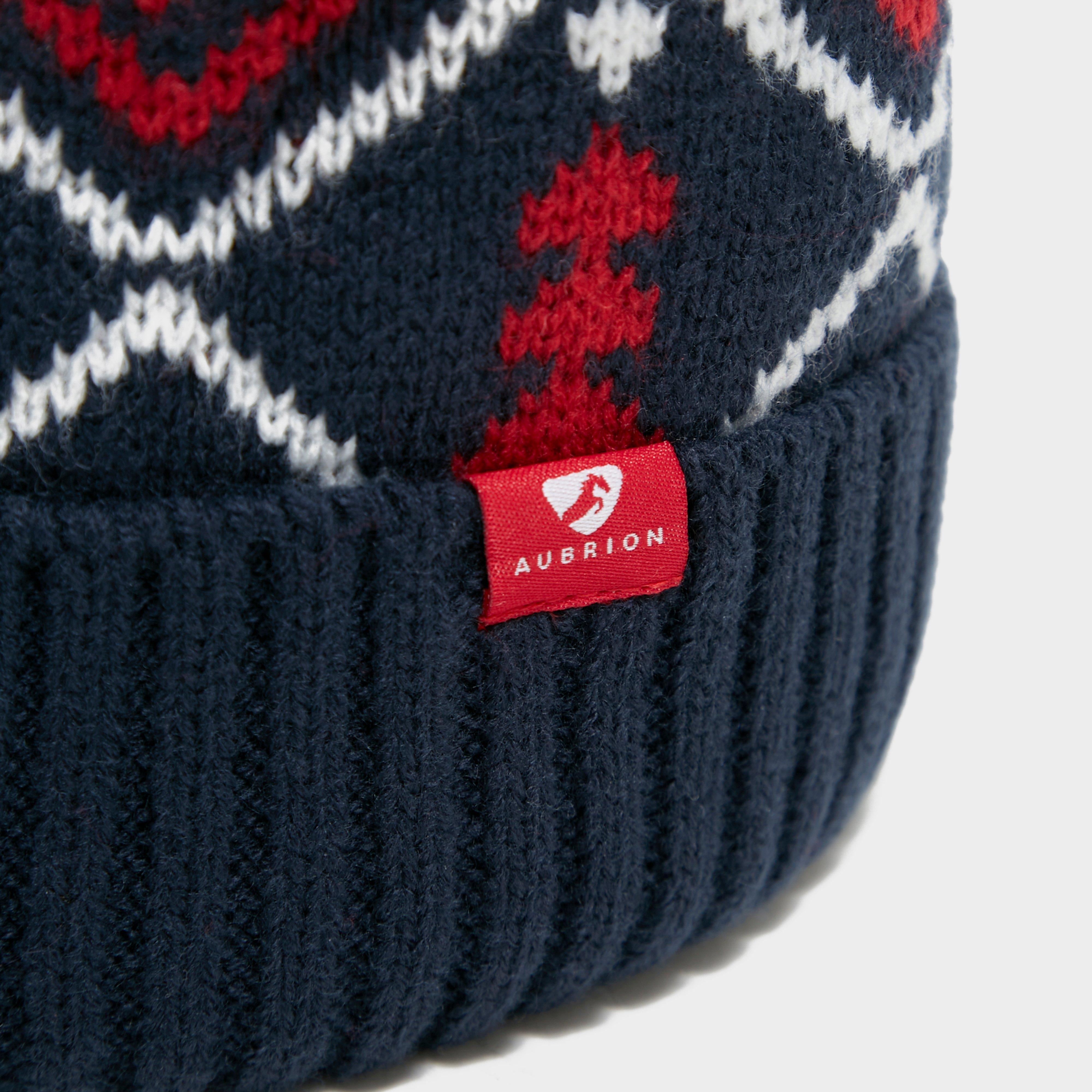 Christmas Bobble Hat Navy