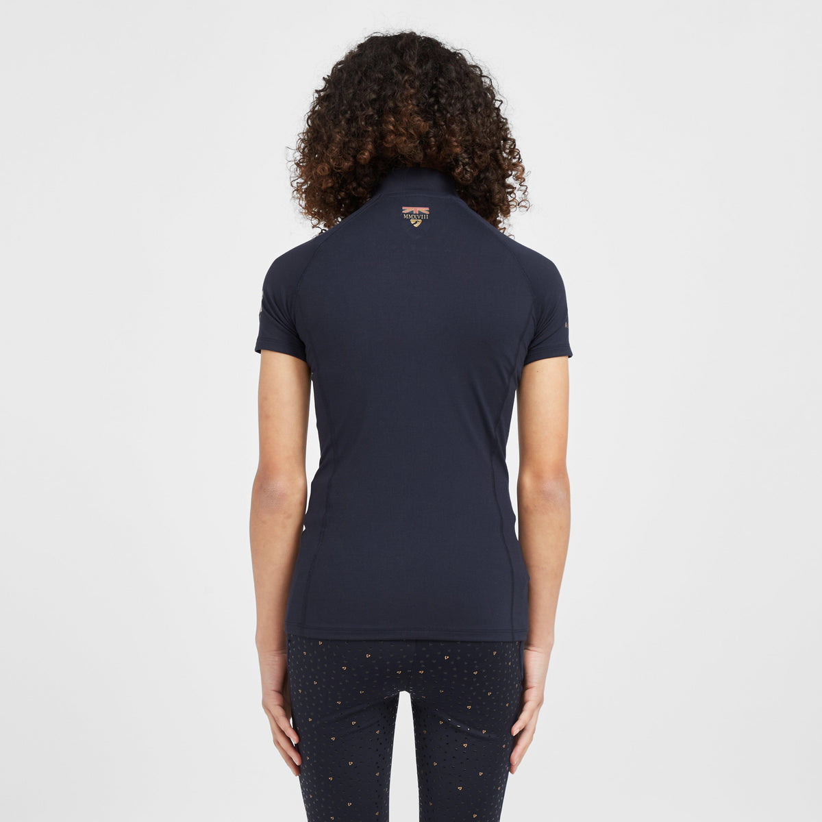 Childs Team Short Sleeve Base Layer Navy