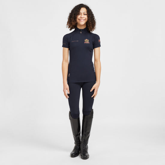 Childs Team Short Sleeve Base Layer Navy