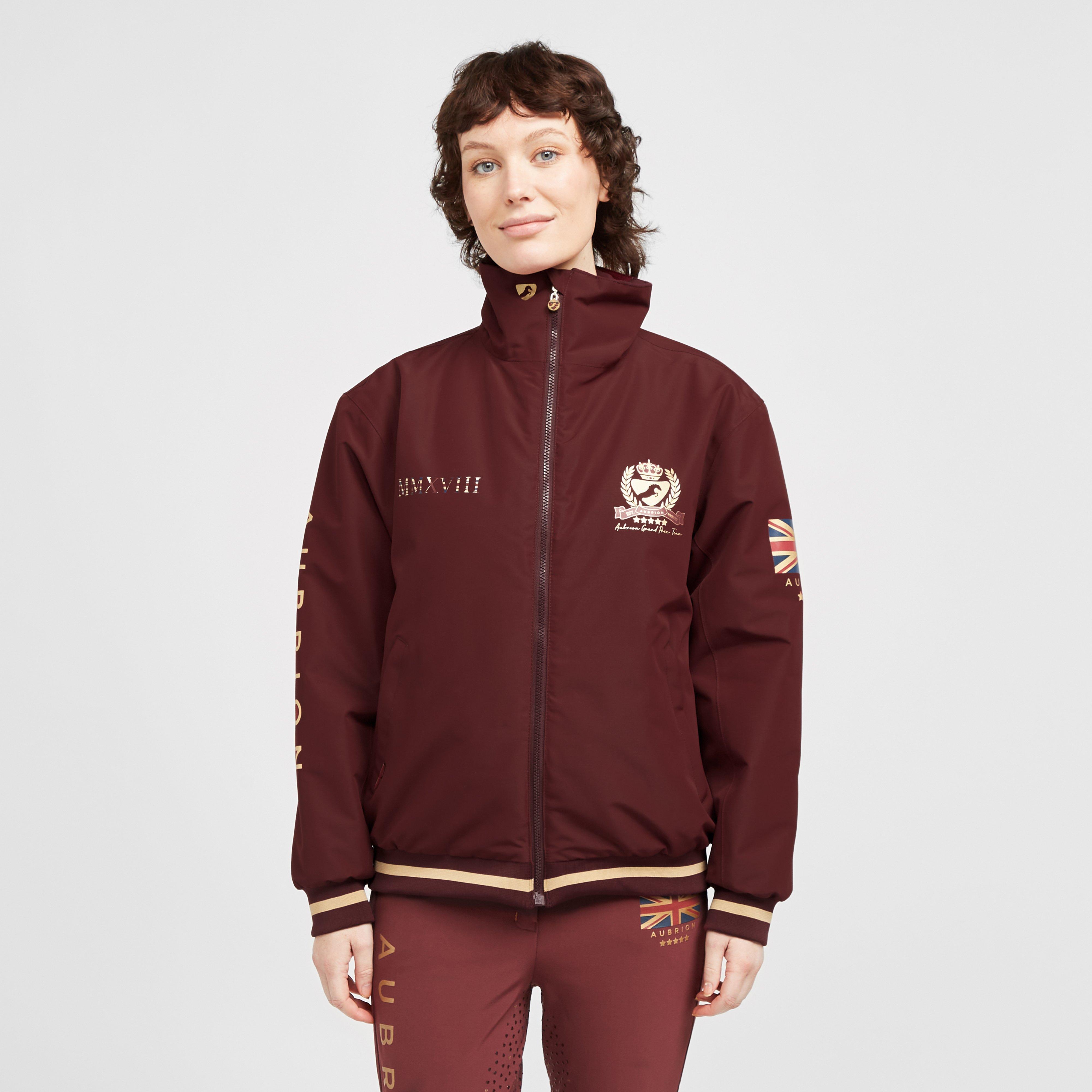 Womens Team Jacket Burgundy