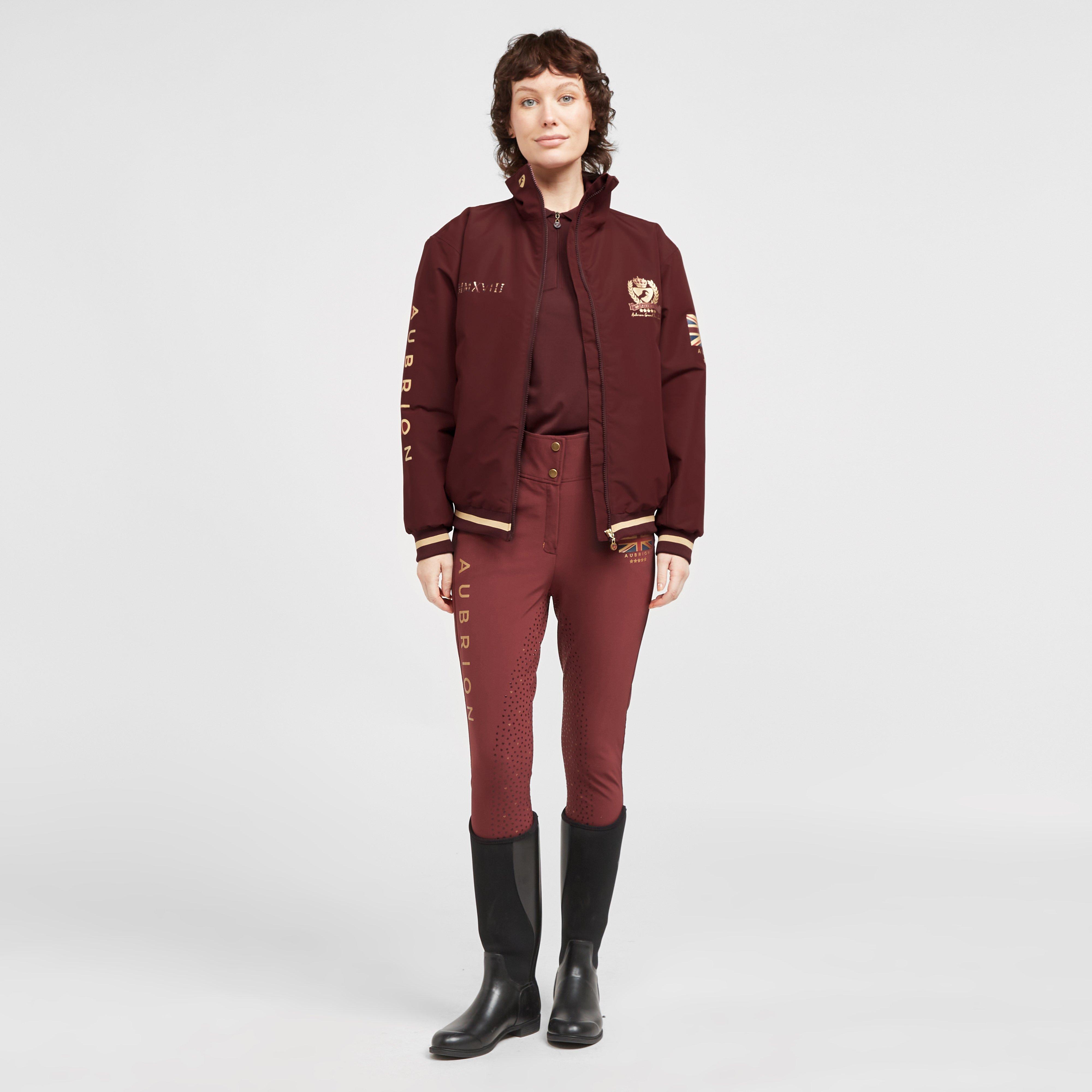Womens Team Jacket Burgundy