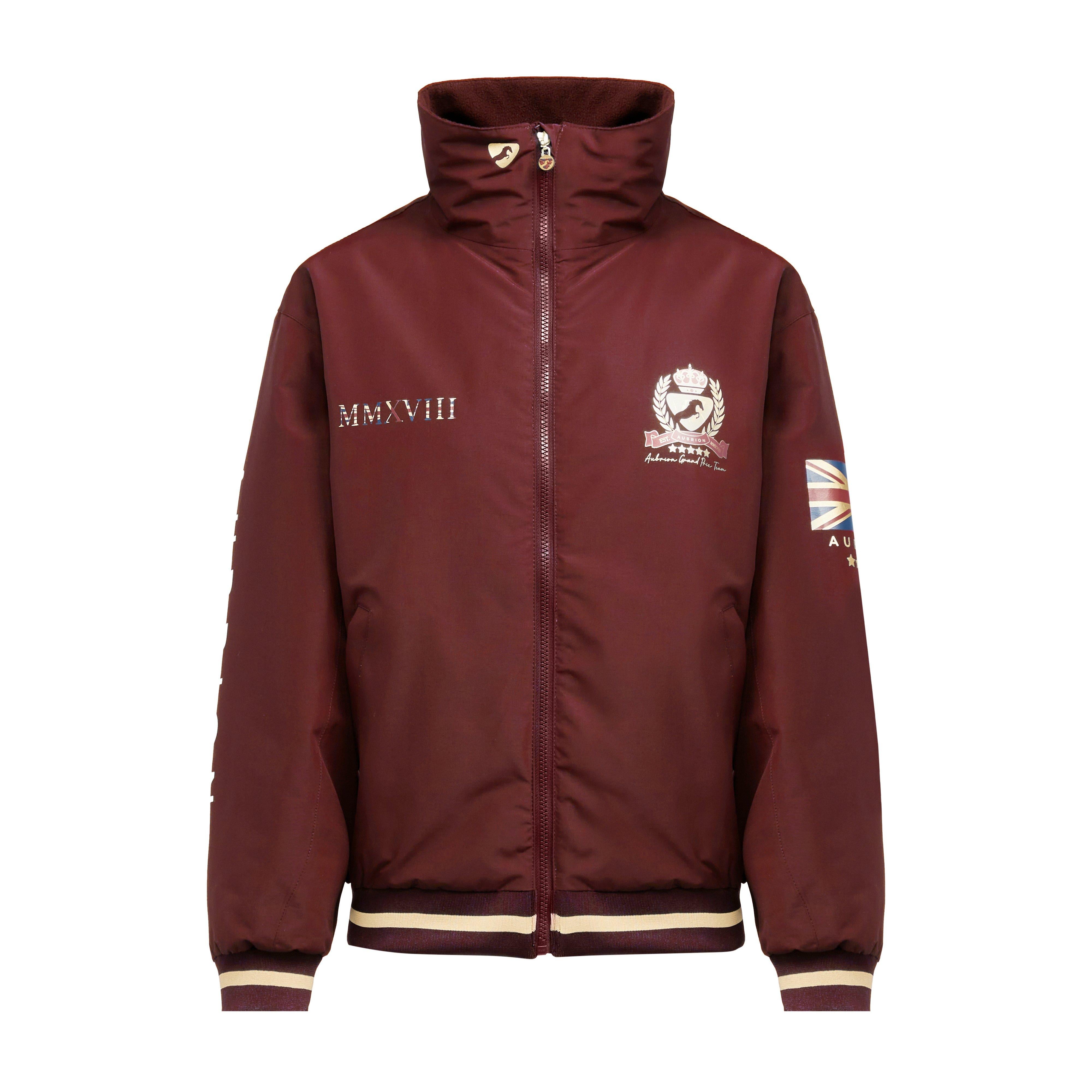 Womens Team Jacket Burgundy