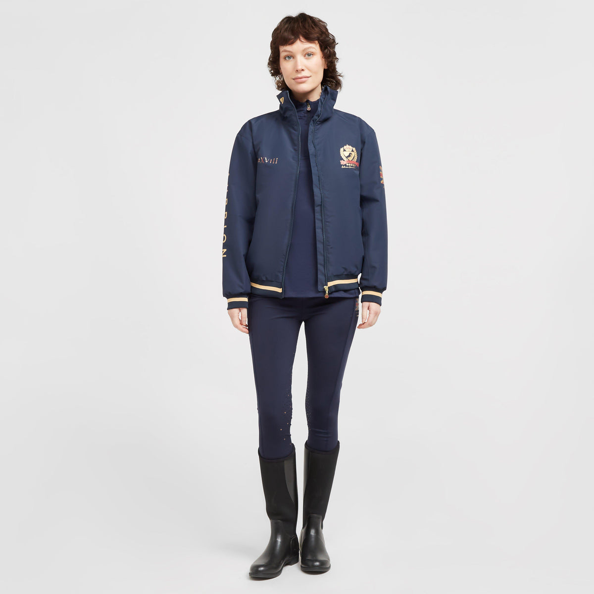 Womens Team Jacket Navy