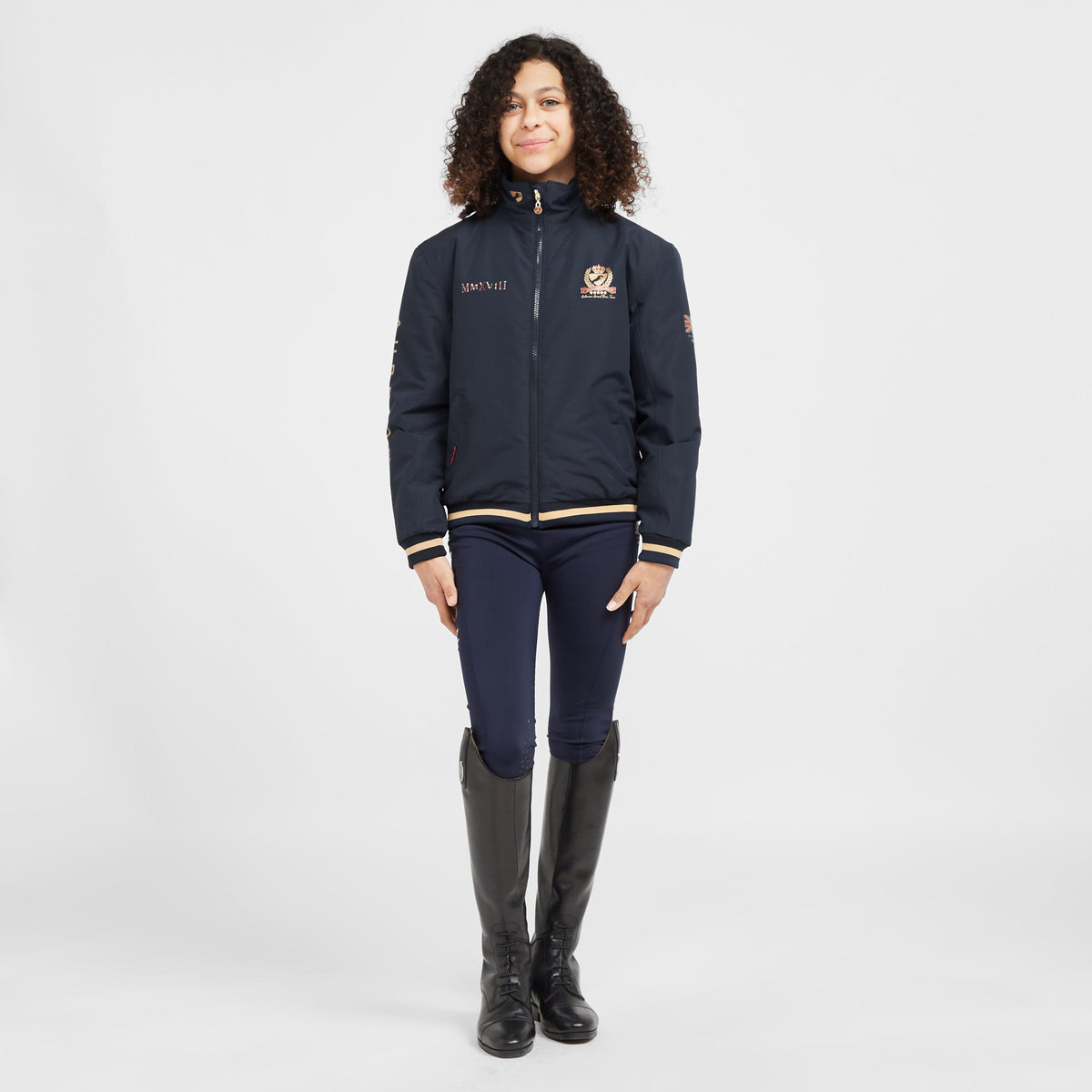 Young Rider Team Jacket Navy
