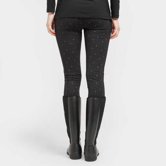 Womens Team Riding Tights Black
