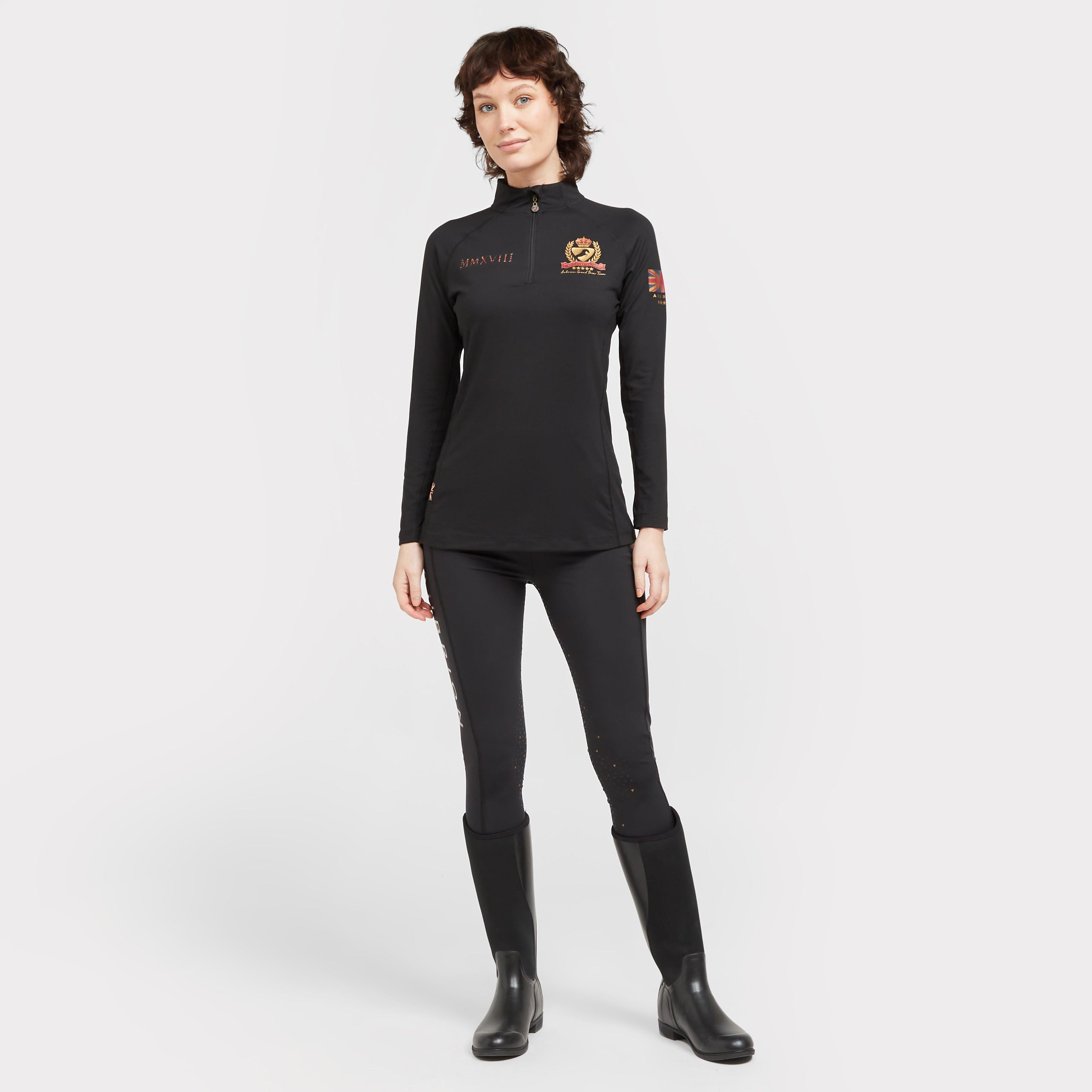 Womens Team Riding Tights Black