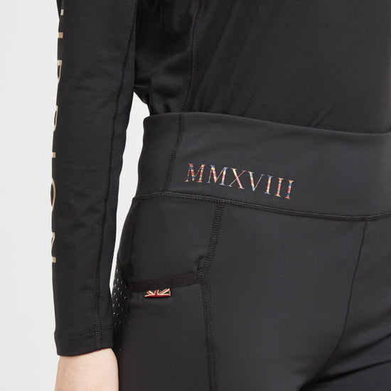 Womens Team Riding Tights Black