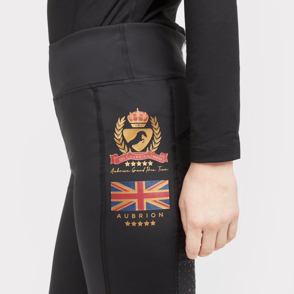 Womens Team Riding Tights Black