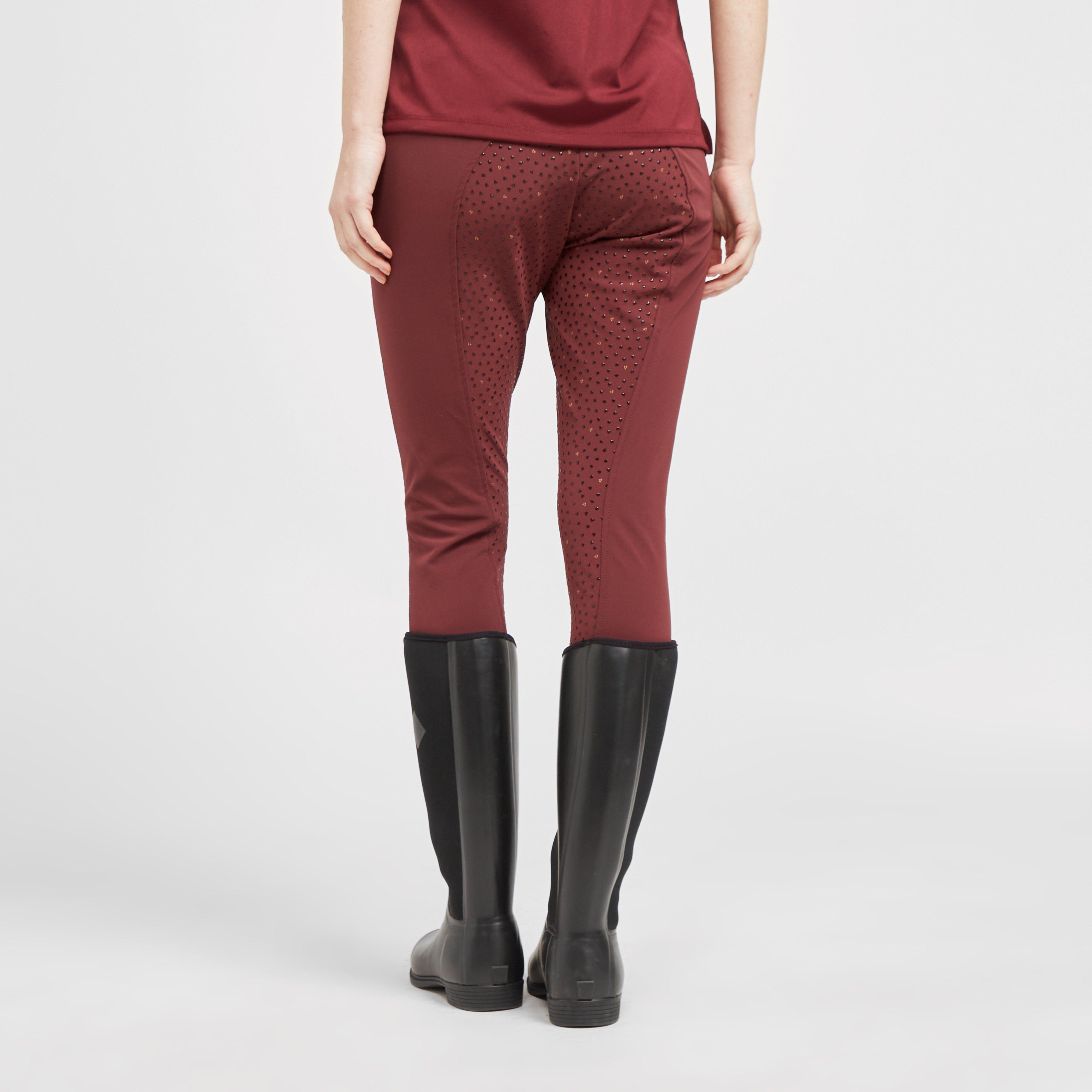 Womens Team Breeches Burgundy