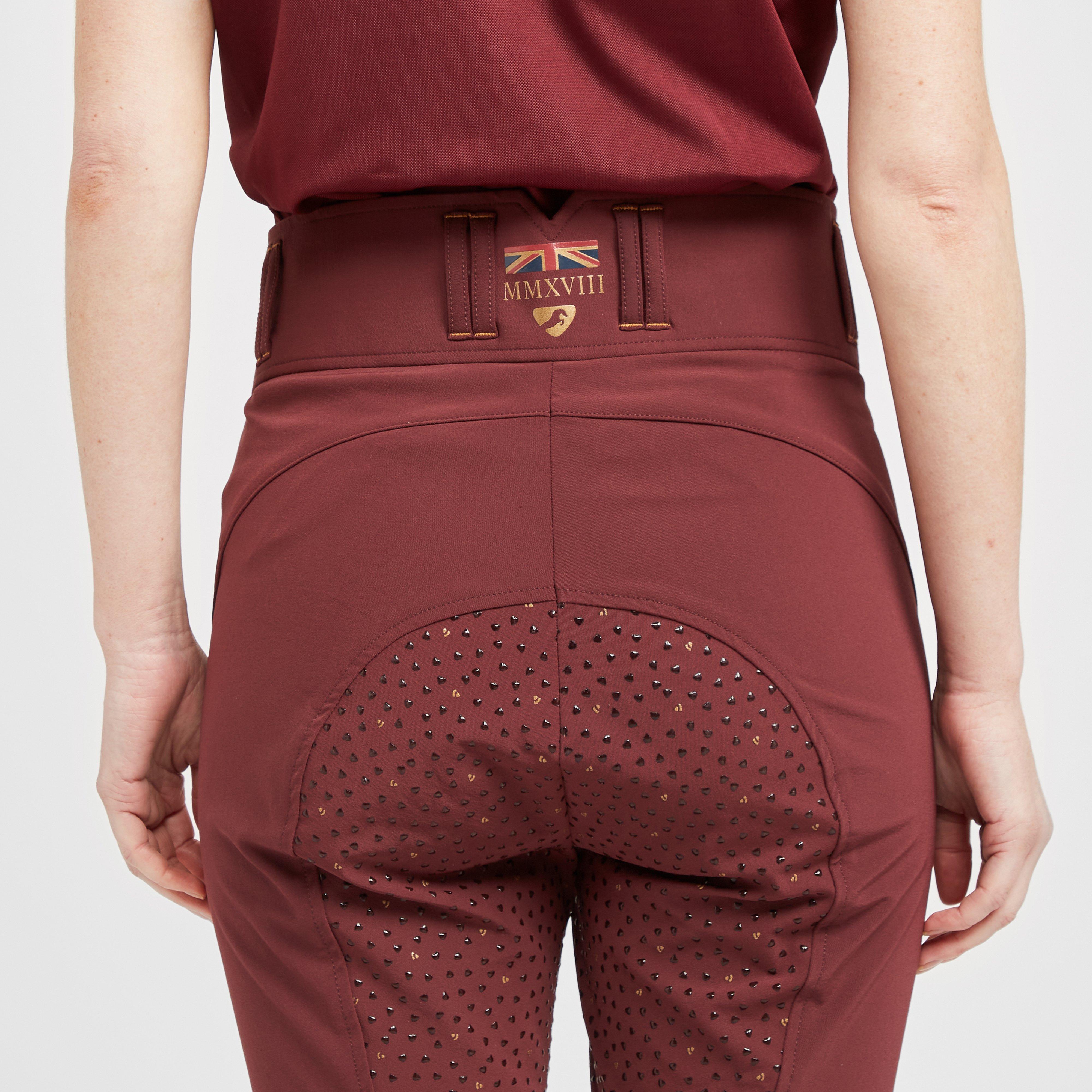 Womens Team Breeches Burgundy