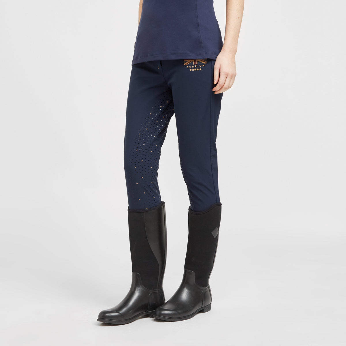 Womens Team Breeches Navy