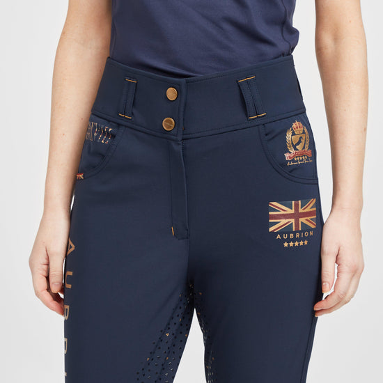 Womens Team Breeches Navy