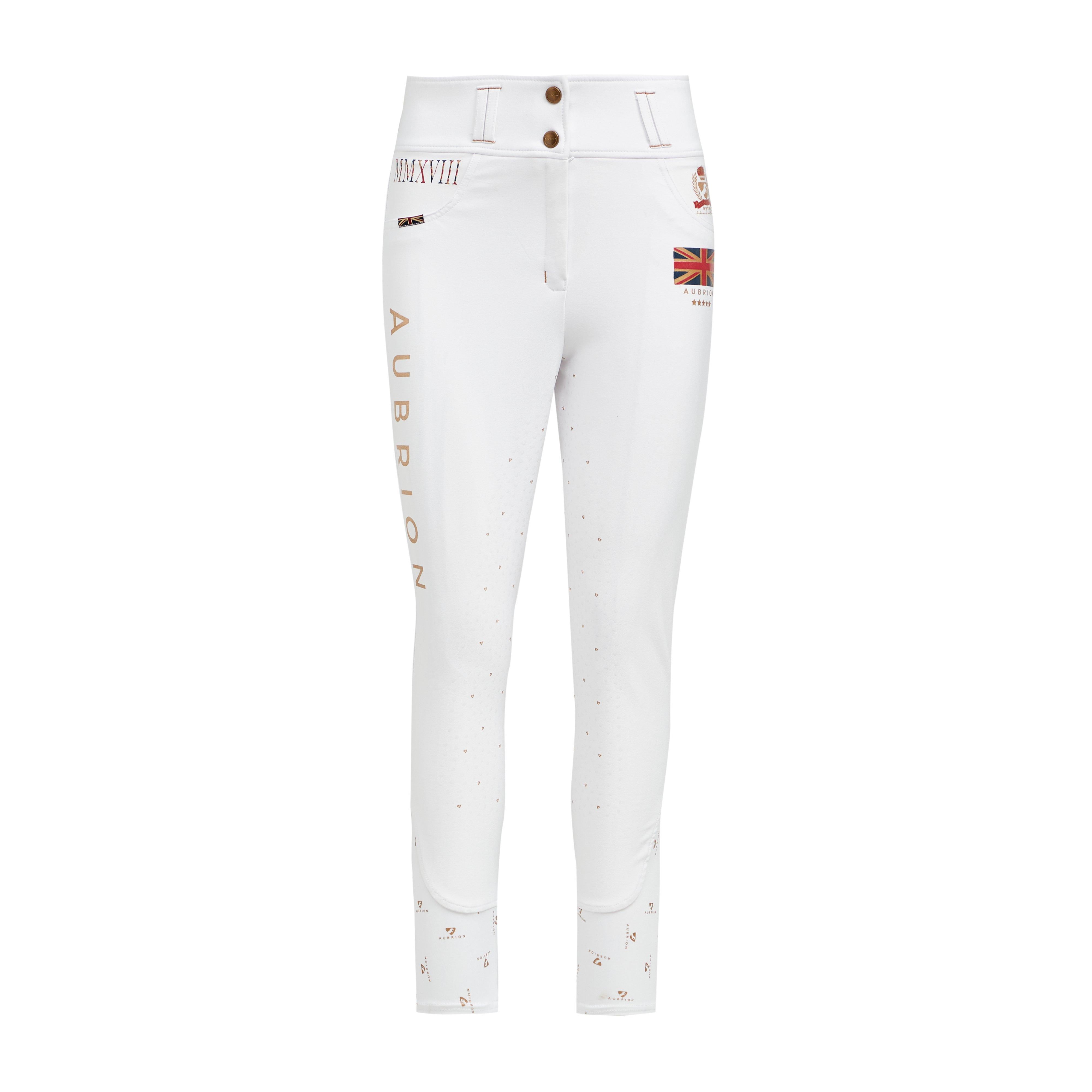 Womens Team Breeches White