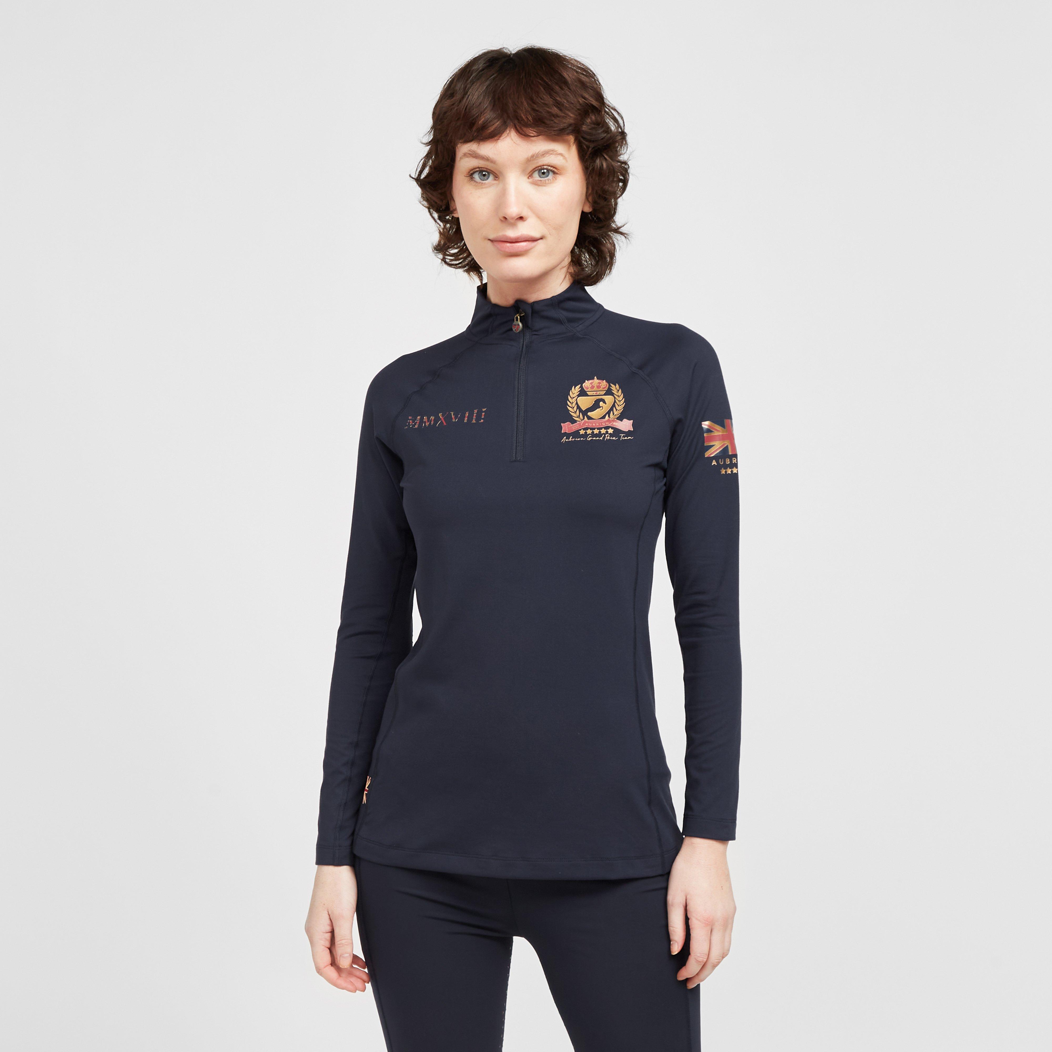 Womens Team Long Sleeve Base Layer Navy