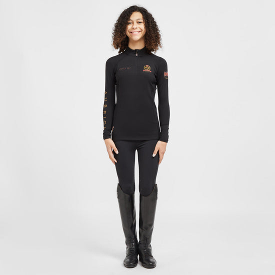 Childs Team Long Sleeve Base Layer Black