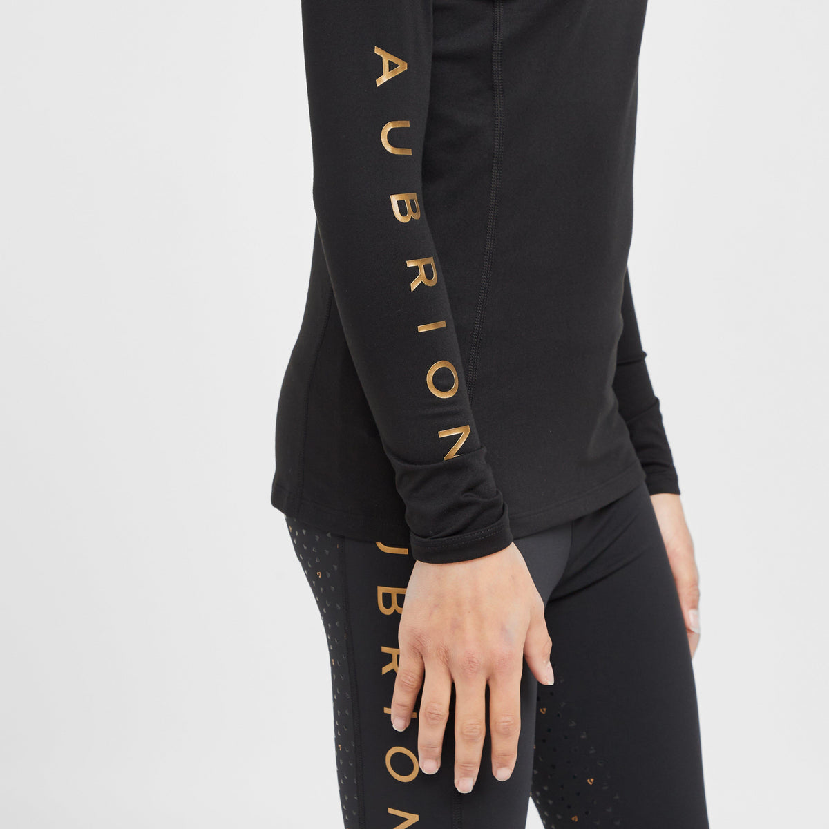 Childs Team Long Sleeve Base Layer Black