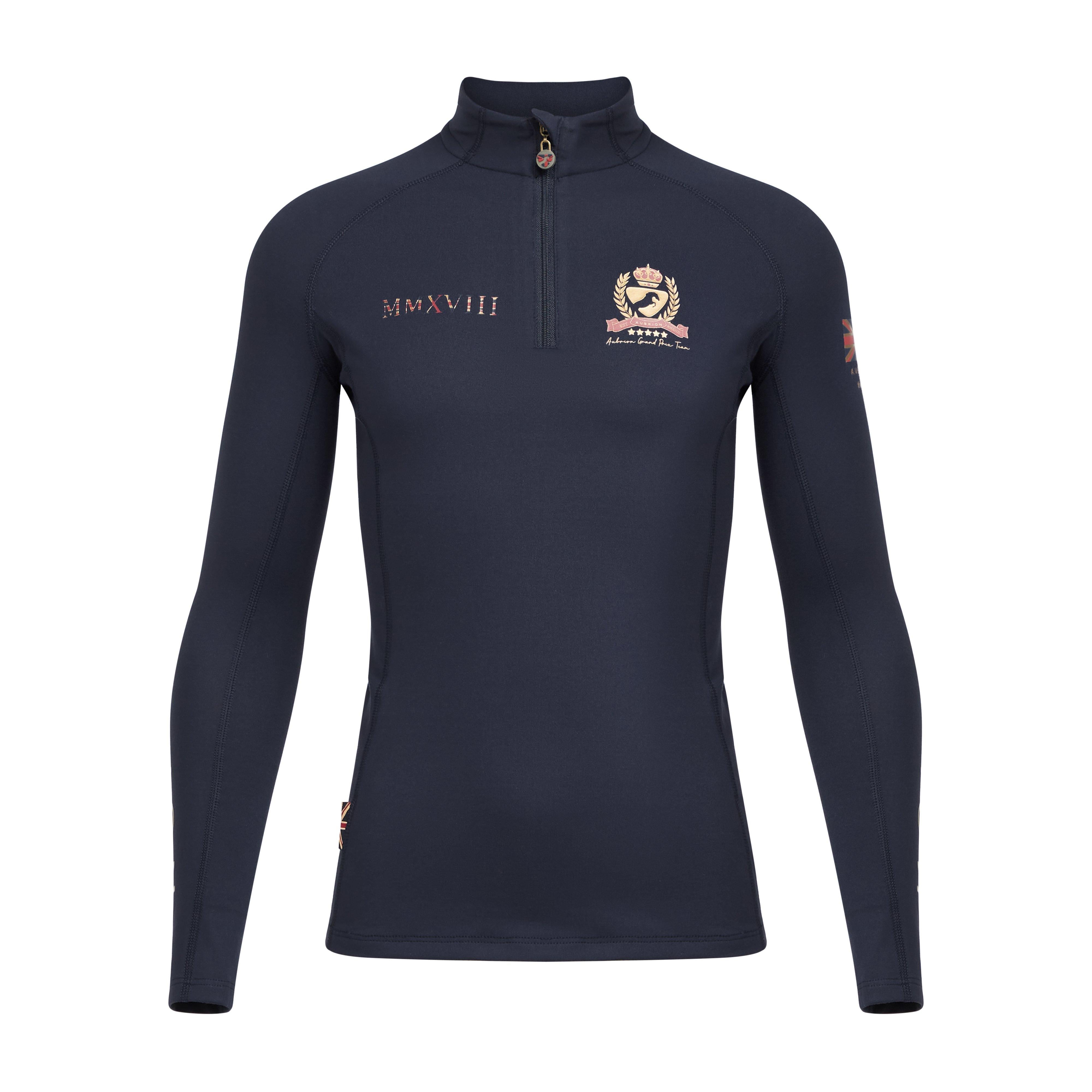 Childs Team Long Sleeve Base Layer Navy