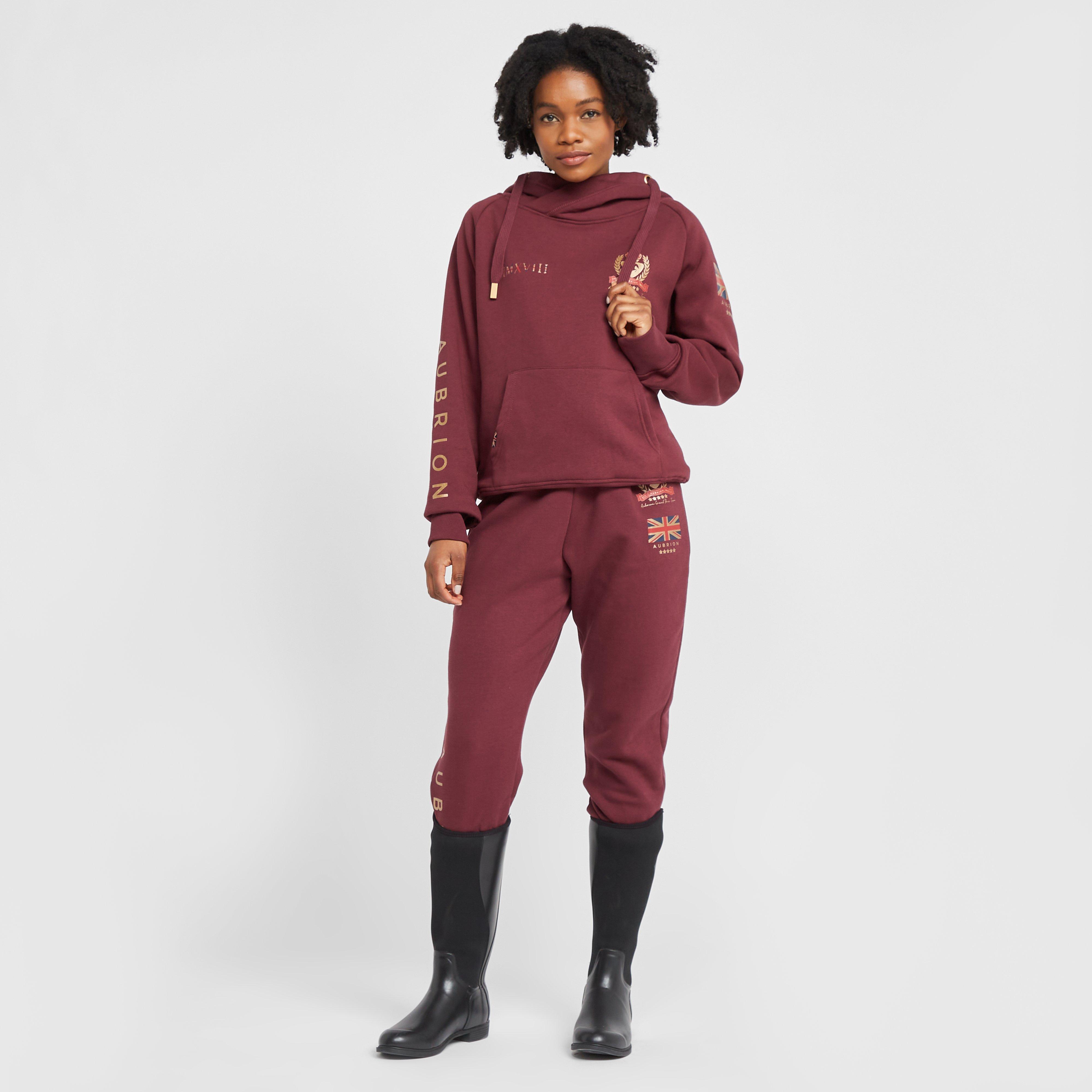 Womens Team Hoodie Burgundy