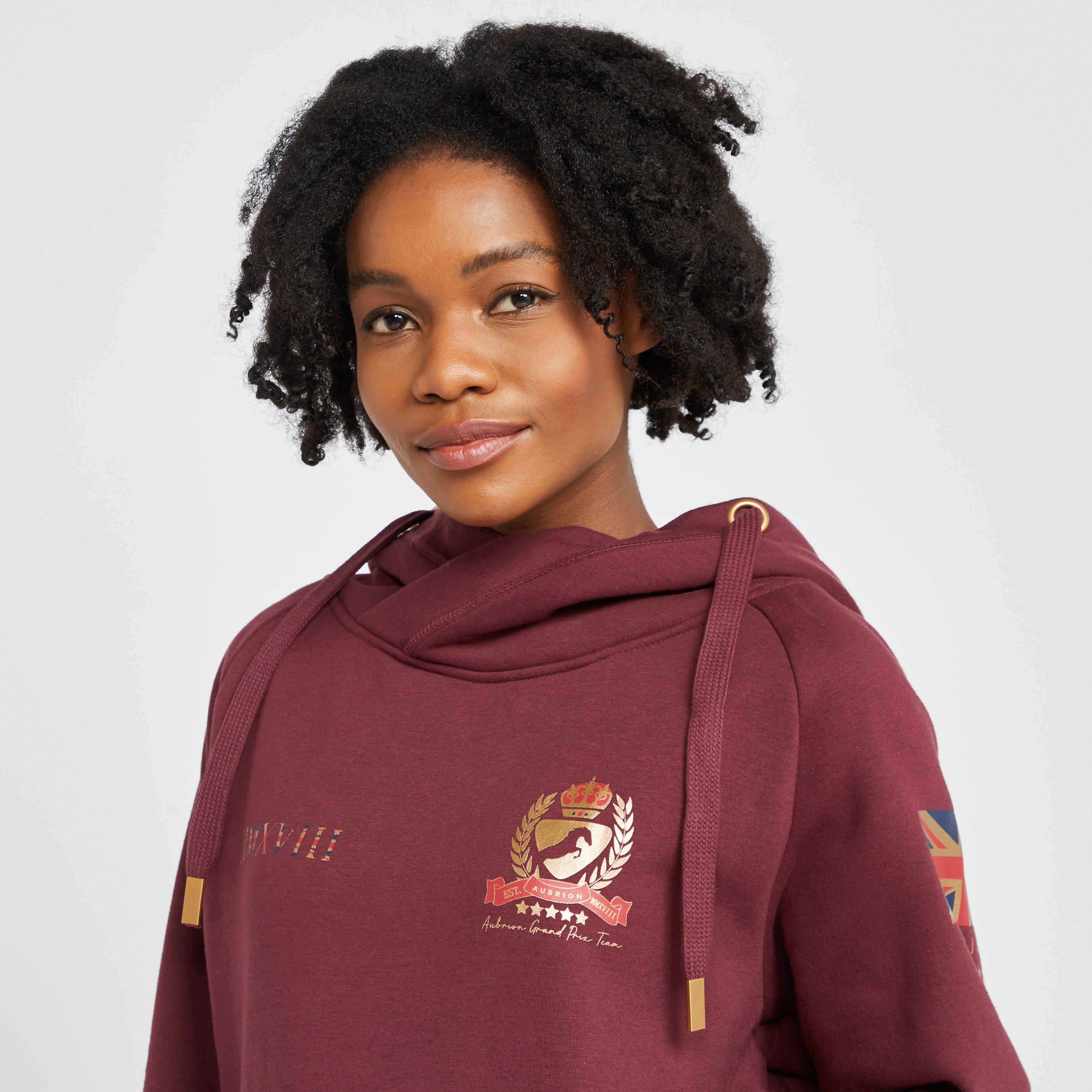Womens Team Hoodie Burgundy