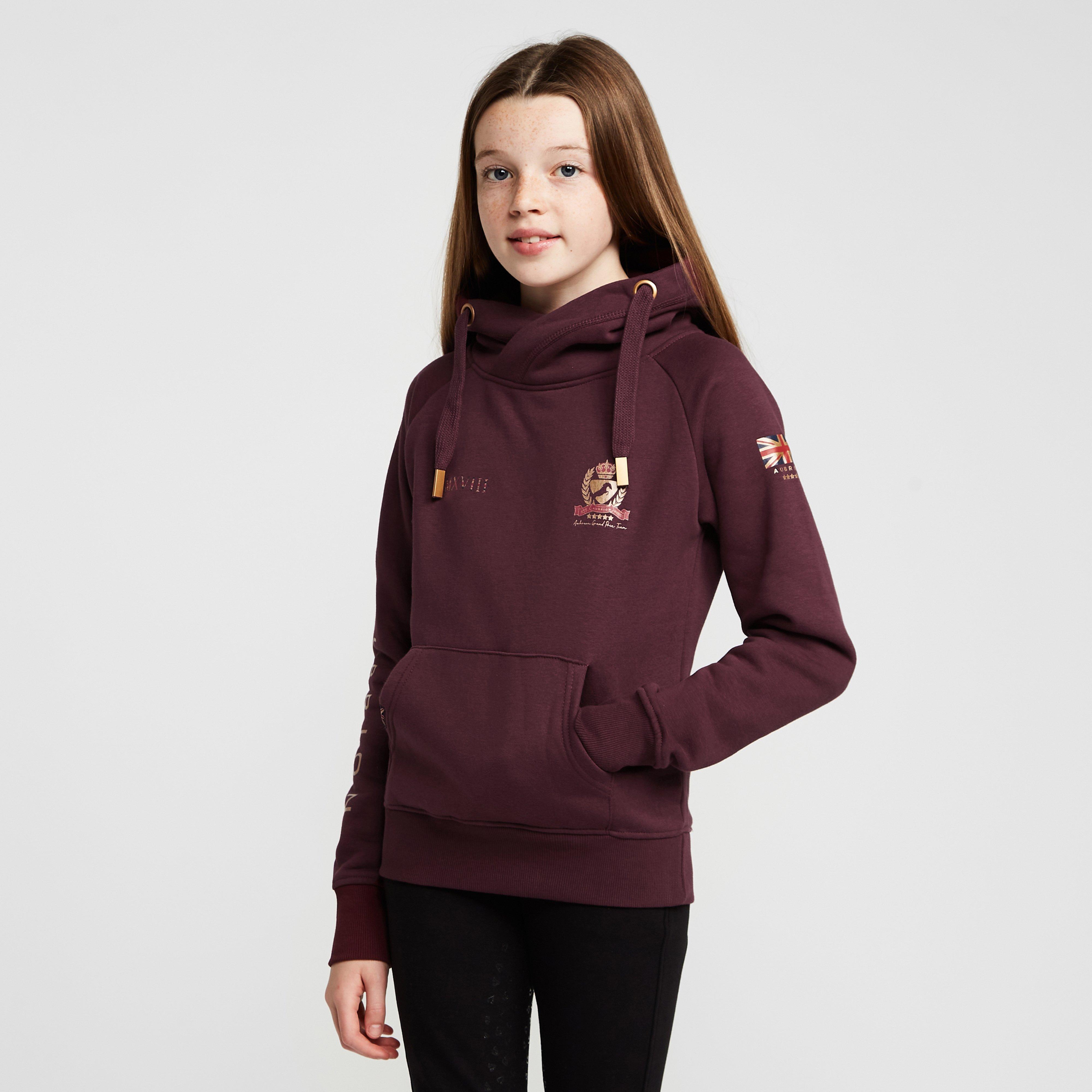 Young Rider Team Hoodie Burgundy