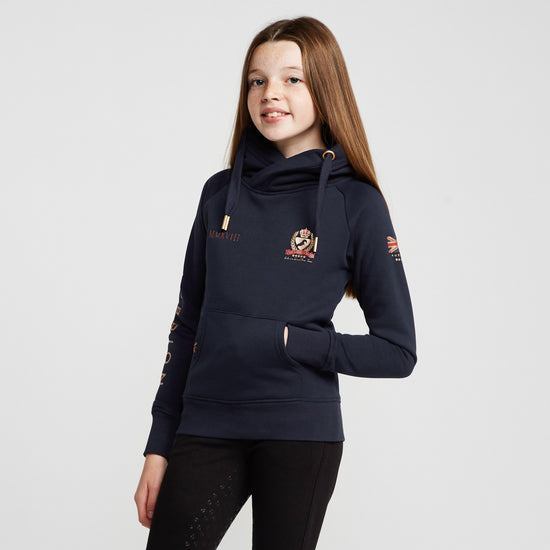 Young Rider Team Hoodie Navy