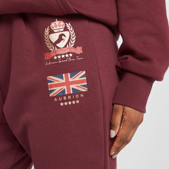 Womens Team Joggers Burgundy