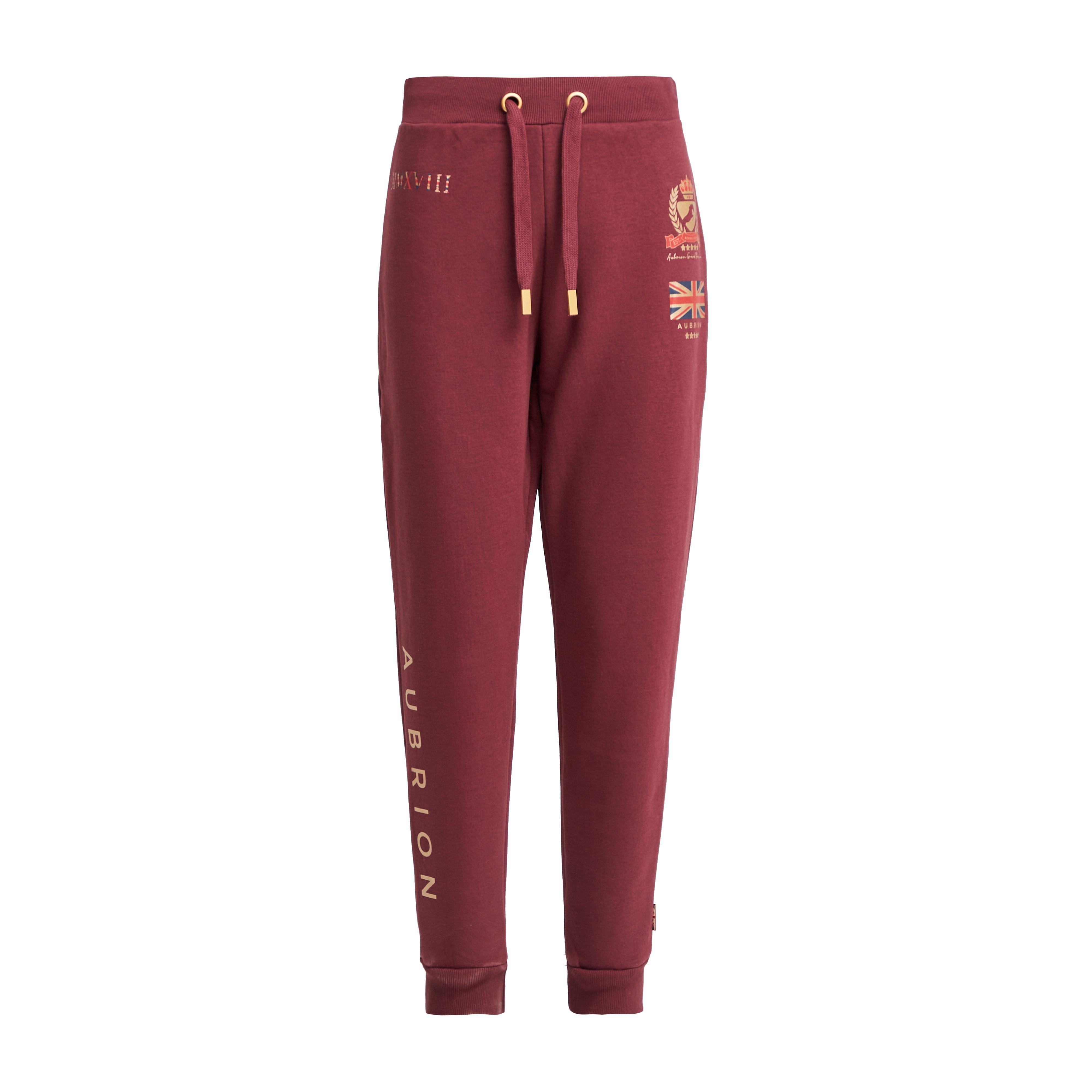 Womens Team Joggers Burgundy