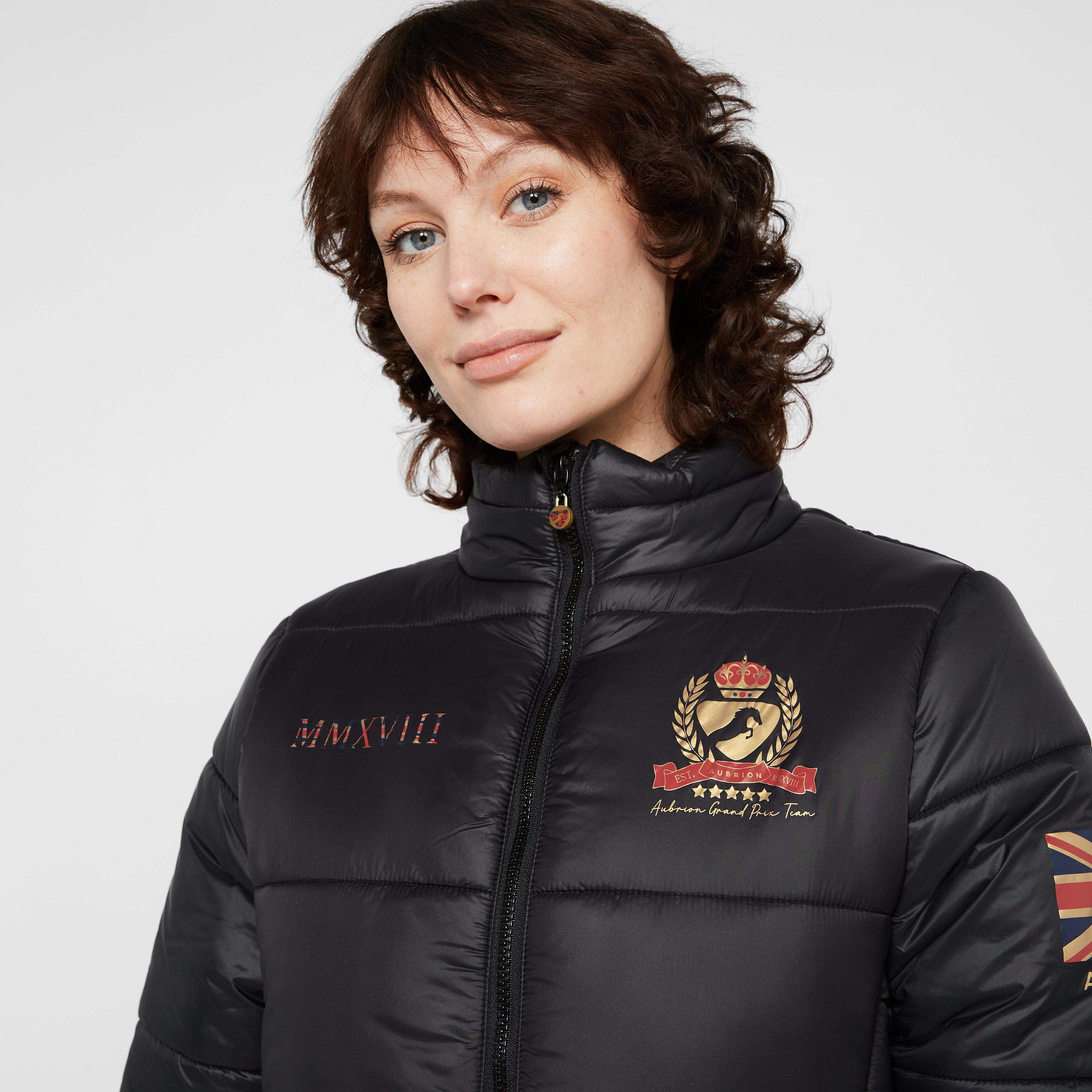 Womens Team Padded Coat Black