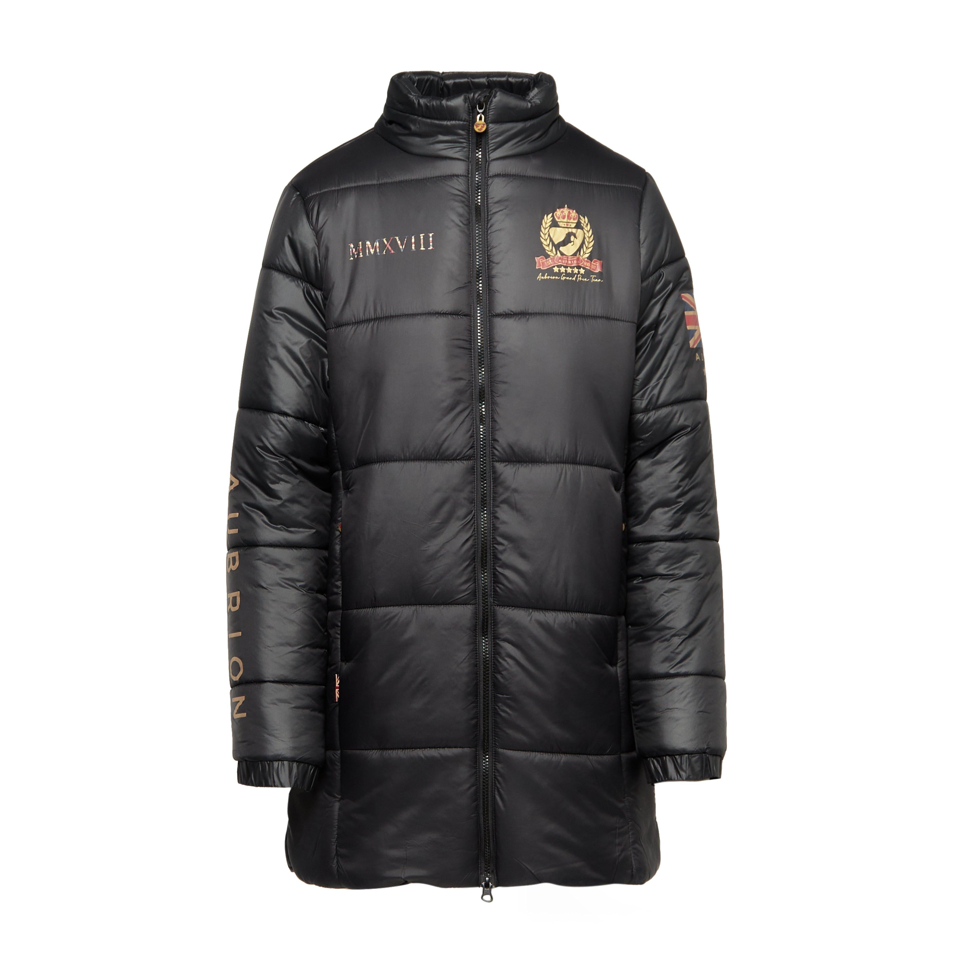 Womens Team Padded Coat Black