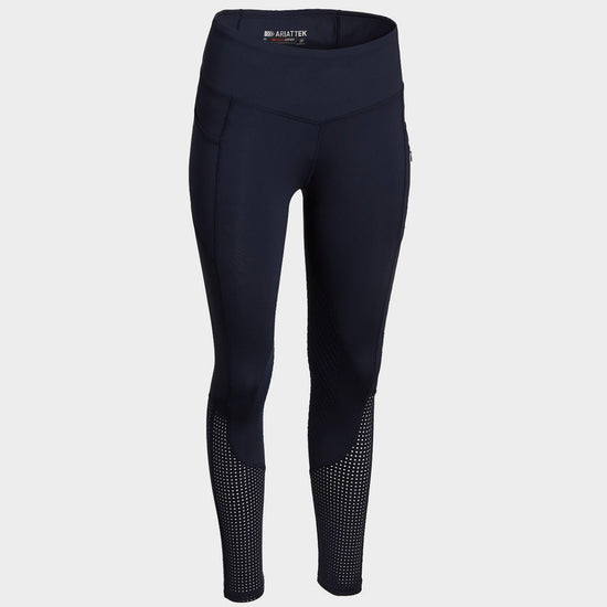 Ladies Eos Knee Patch Tights Navy
