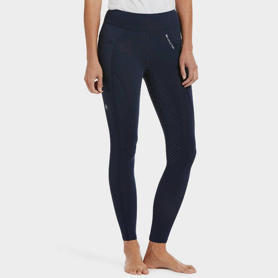 Ladies Prevail Insulated Full Seat Tights Navy Reflective