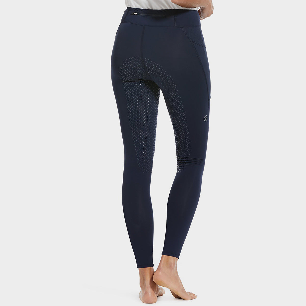 Ladies Prevail Insulated Full Seat Tights Navy Reflective
