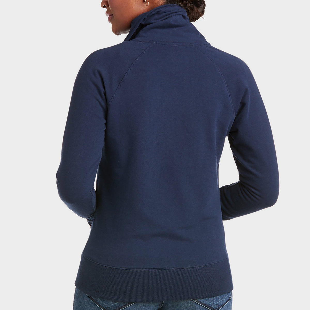 Womens Team Logo Full Zip Sweatshirt Team