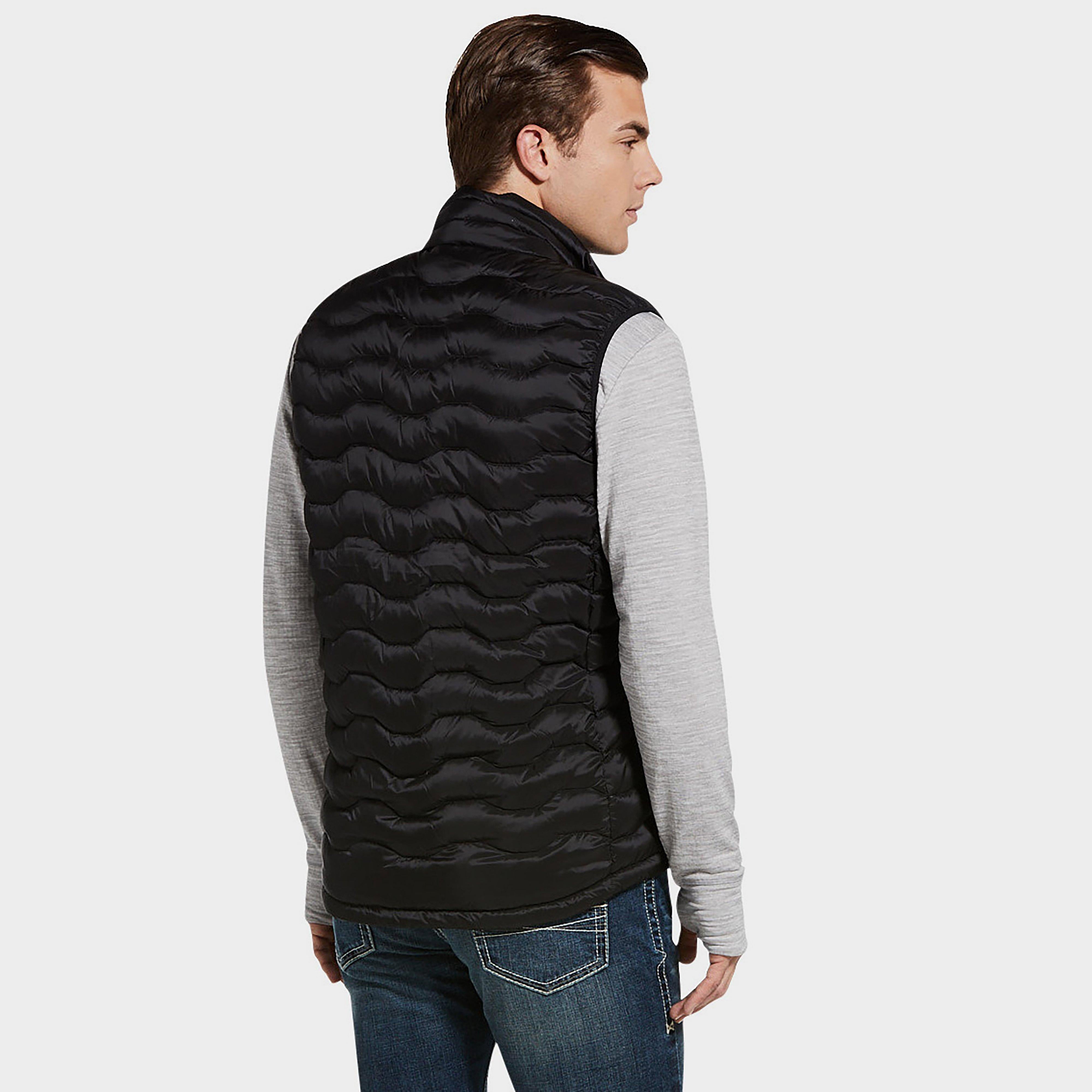 Mens Ideal V Down Gilet Black