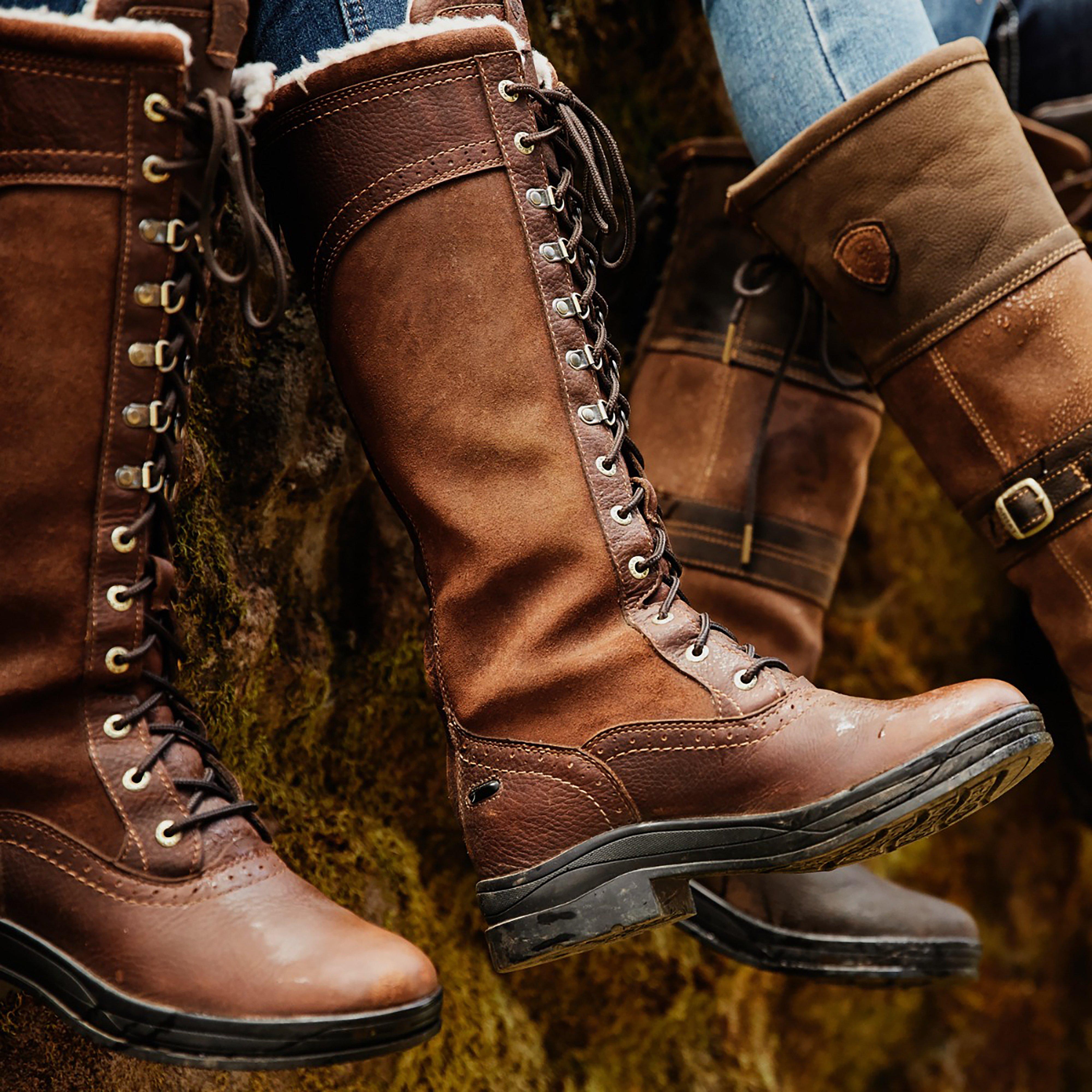 Womens Wythburn Tall H2O Boots Dark Brown