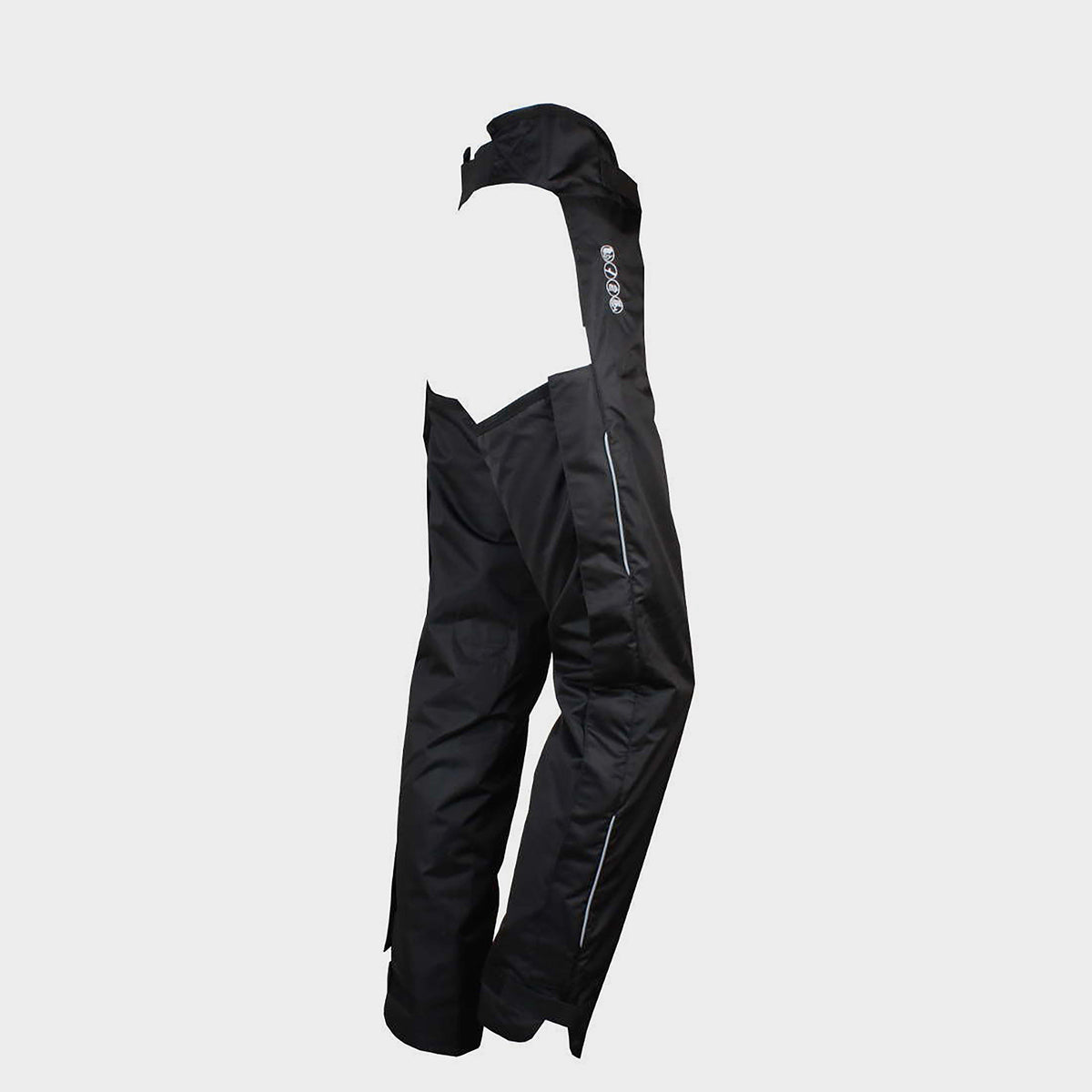 Rambo Unisex Fleece Lined Chaps Black