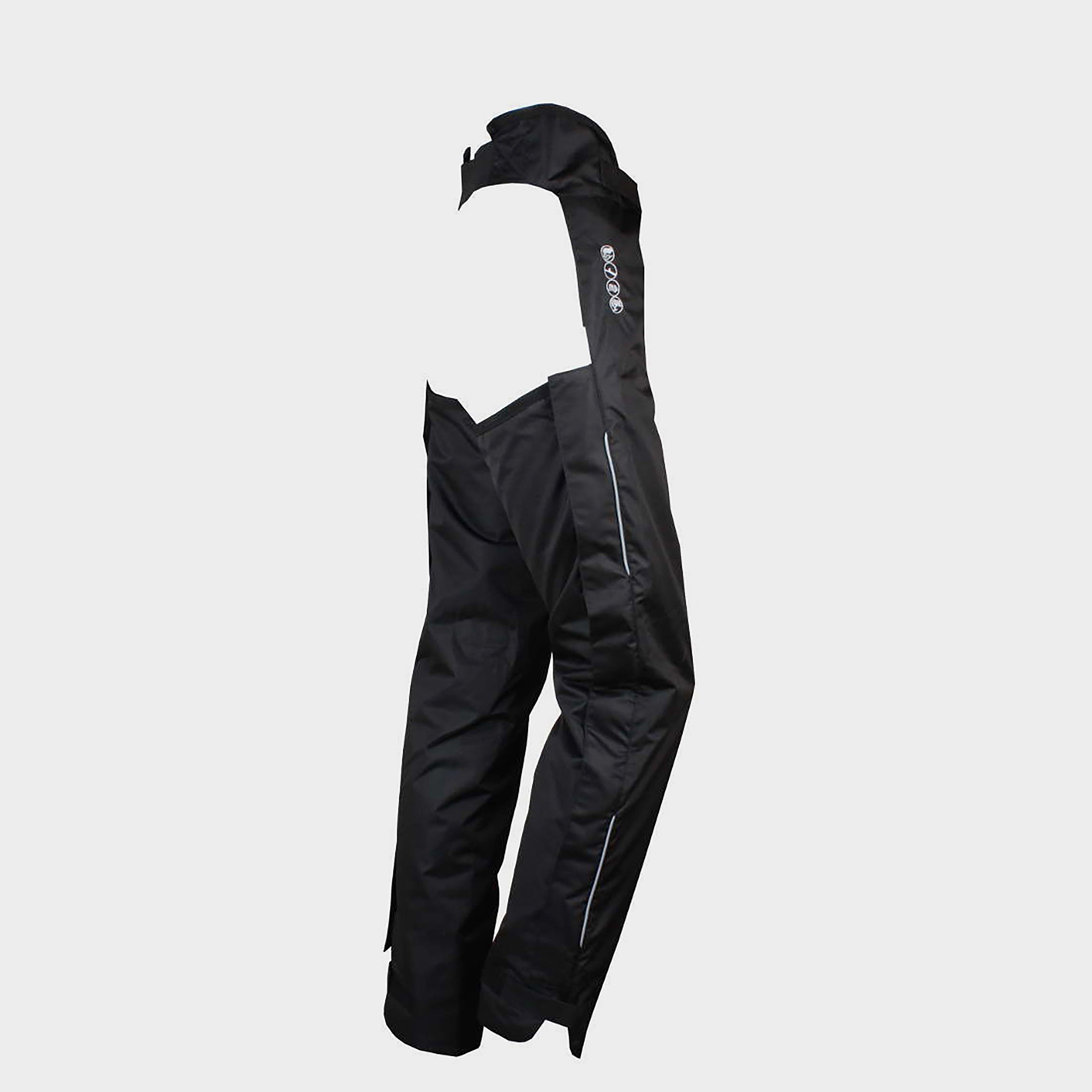 Rambo Unisex Fleece Lined Chaps Black